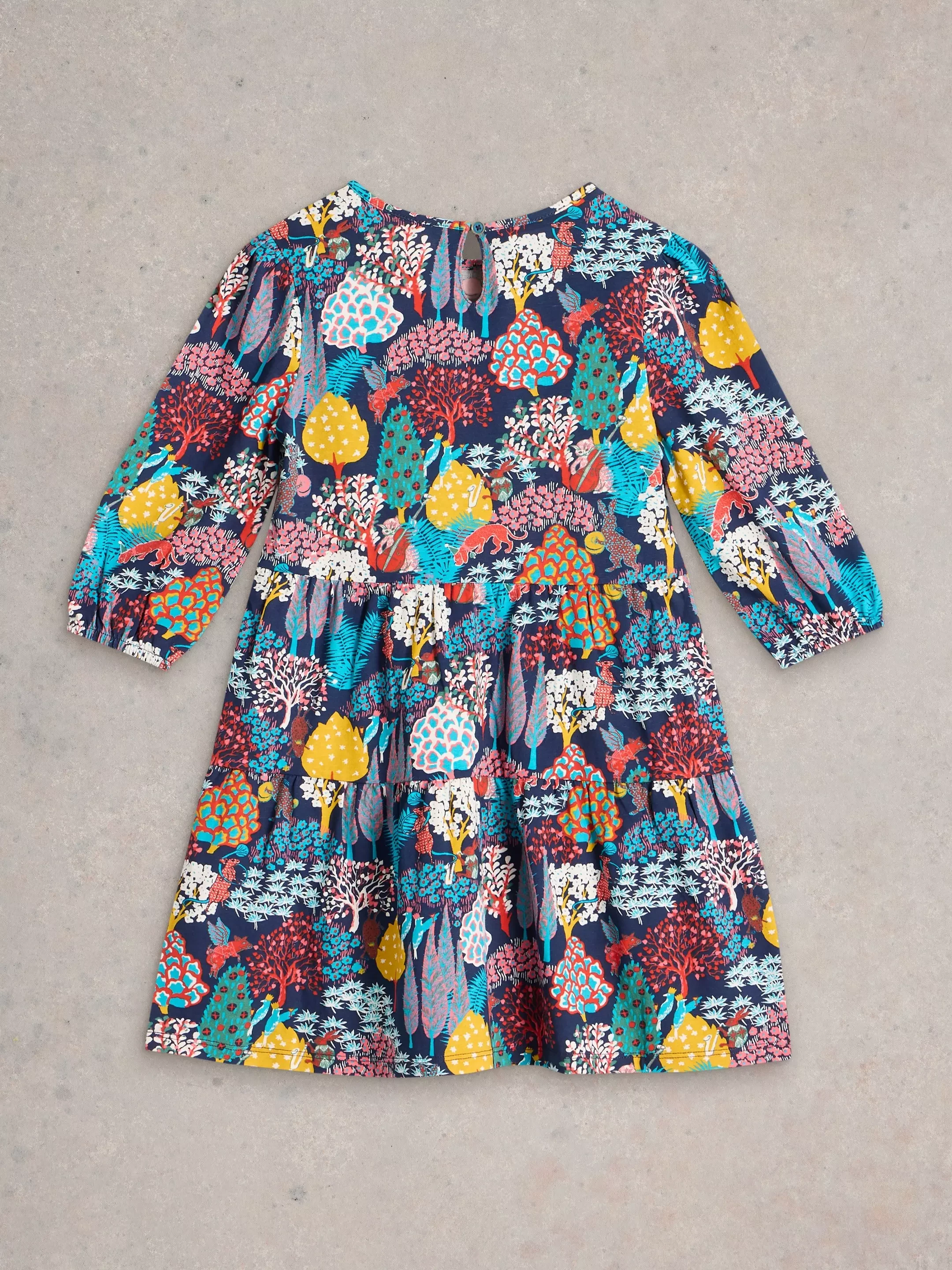 Woodland Print Jersey Dress 4 Woodland Print Jersey Dress