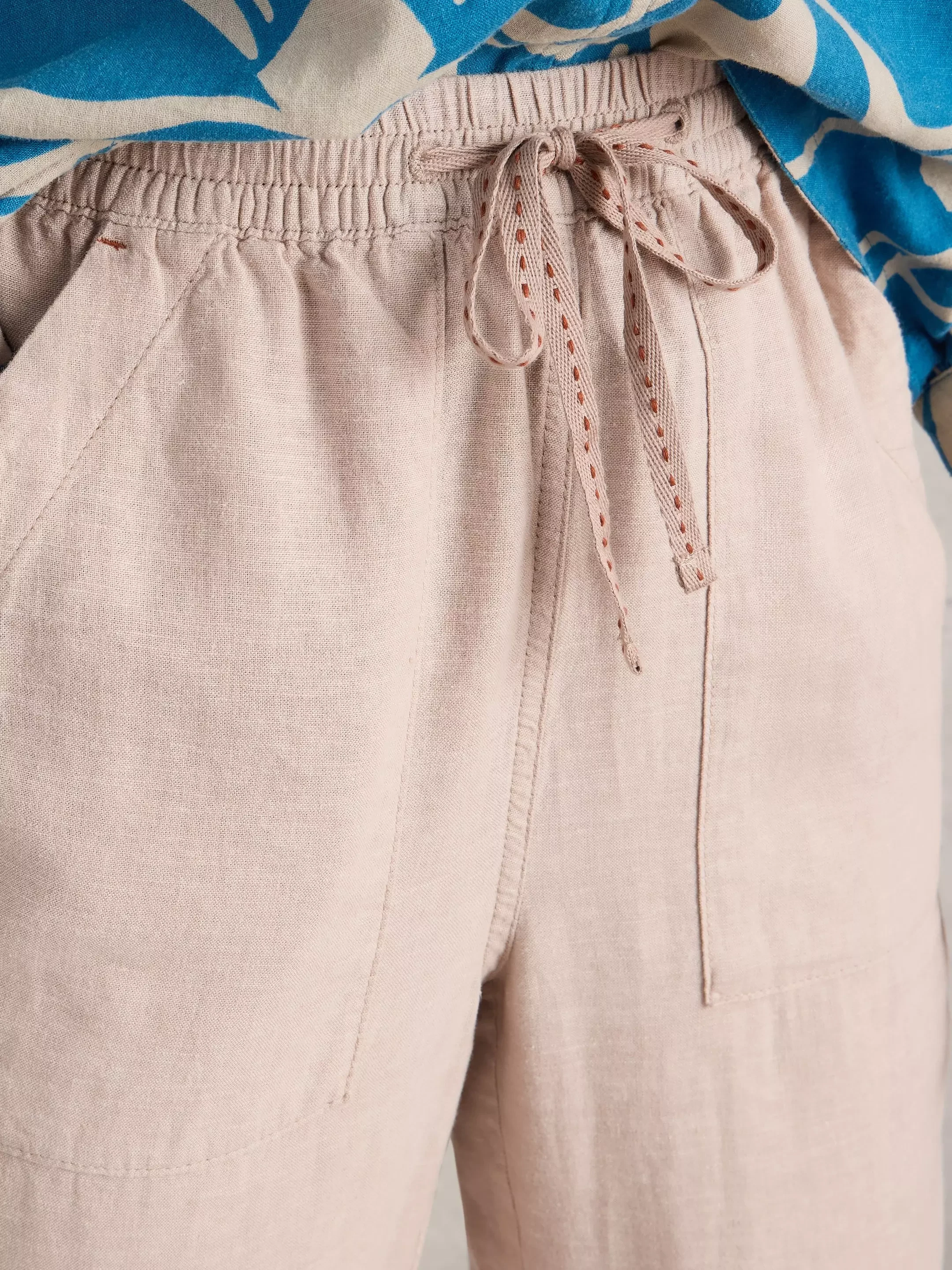 Linen Blend Elle Trouser 4 Linen Blend Elle Trouser