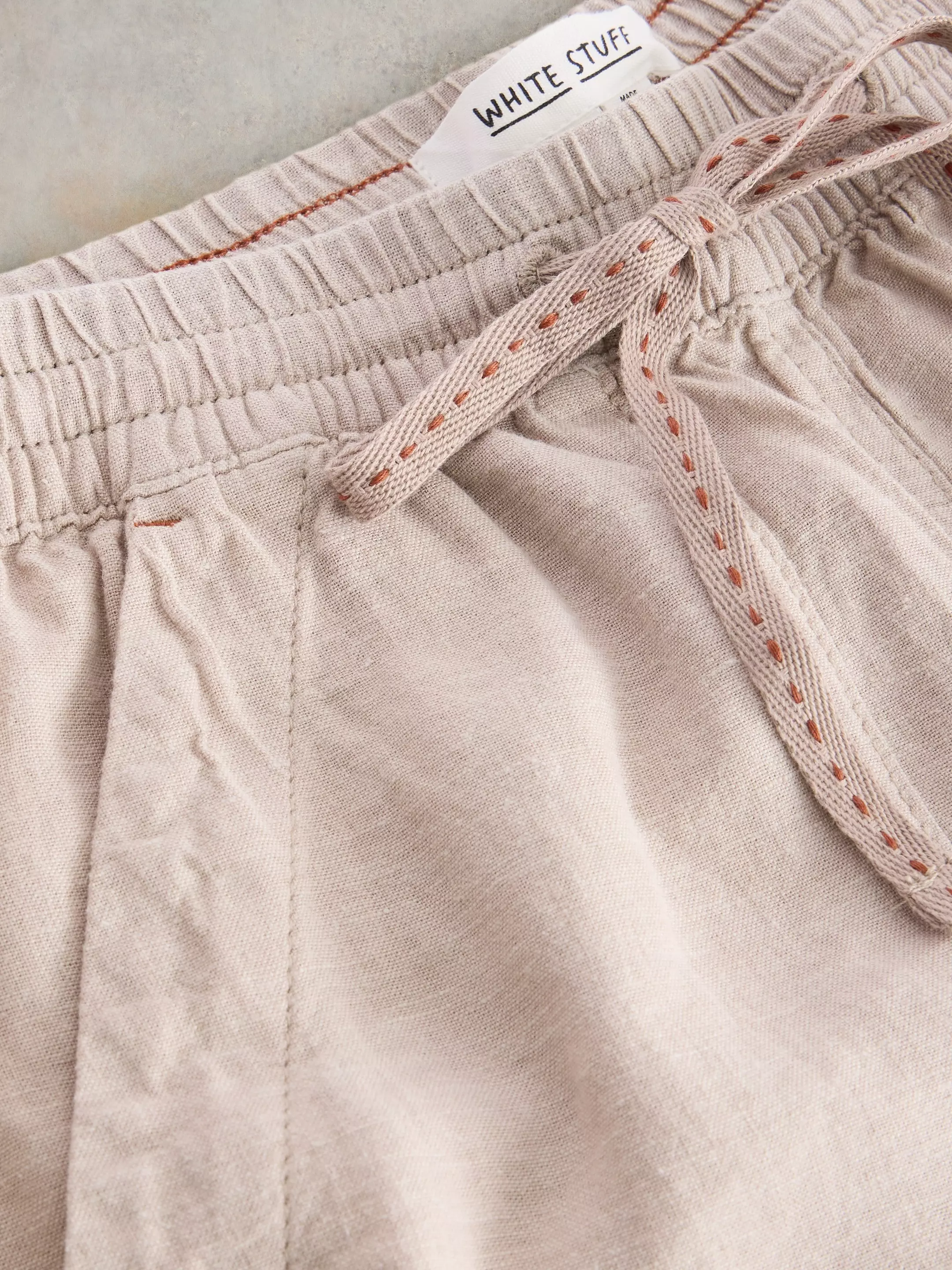 Linen Blend Elle Trouser 7 Linen Blend Elle Trouser