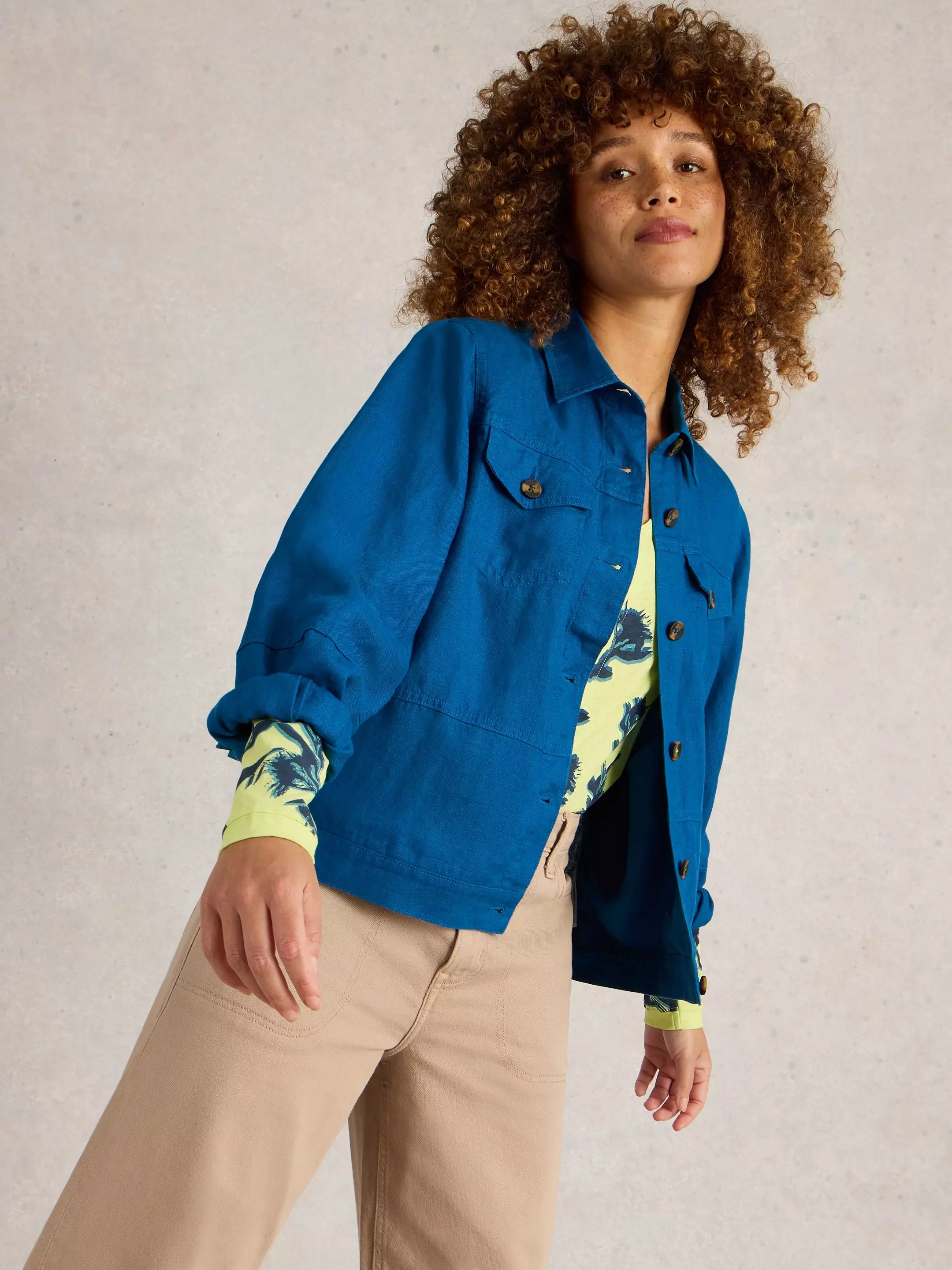 Camille Linen Jacket 4 Camille Linen Jacket