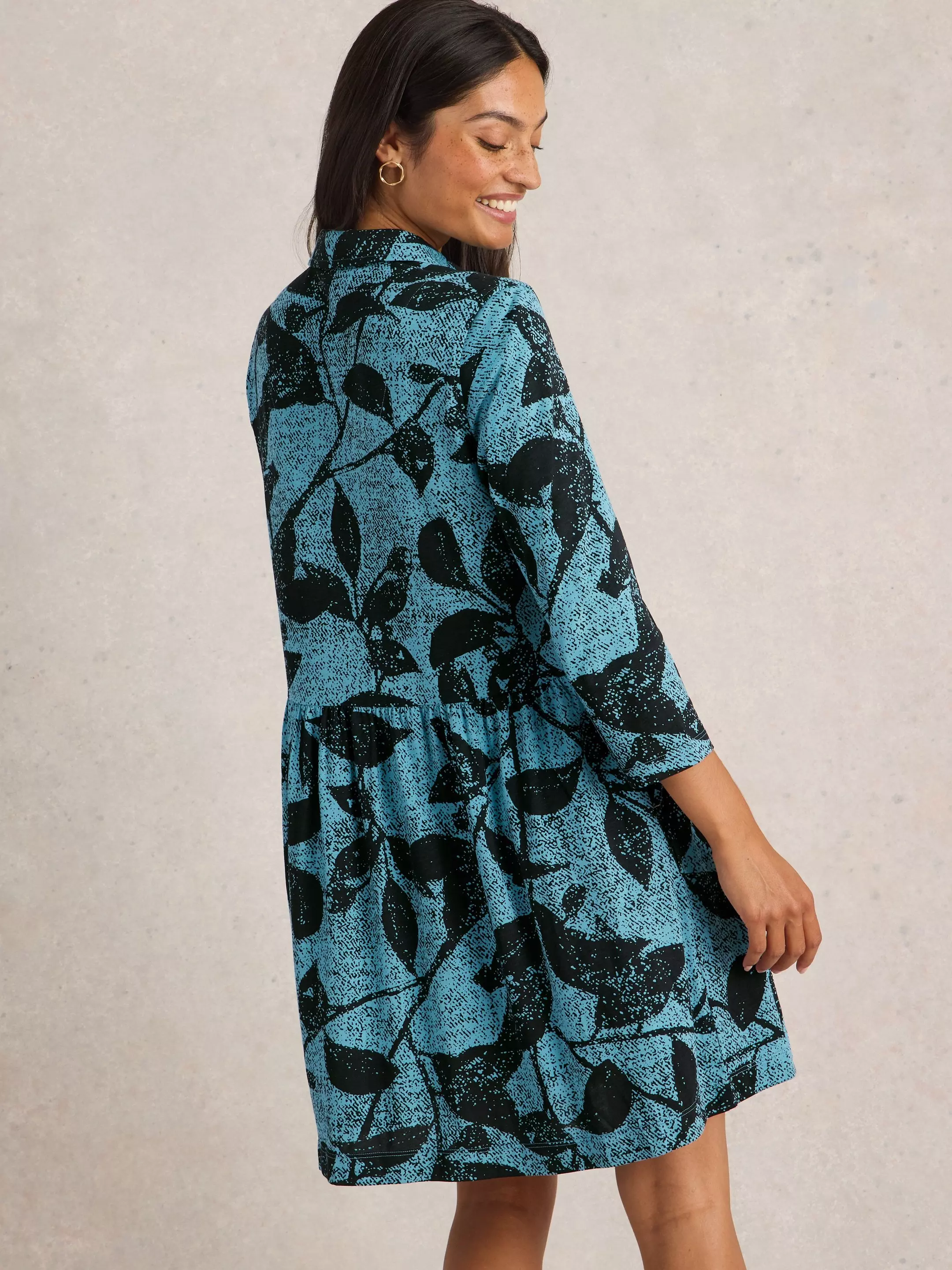 Everly Jersey Shirt Dress 5 Everly Jersey Shirt Dress