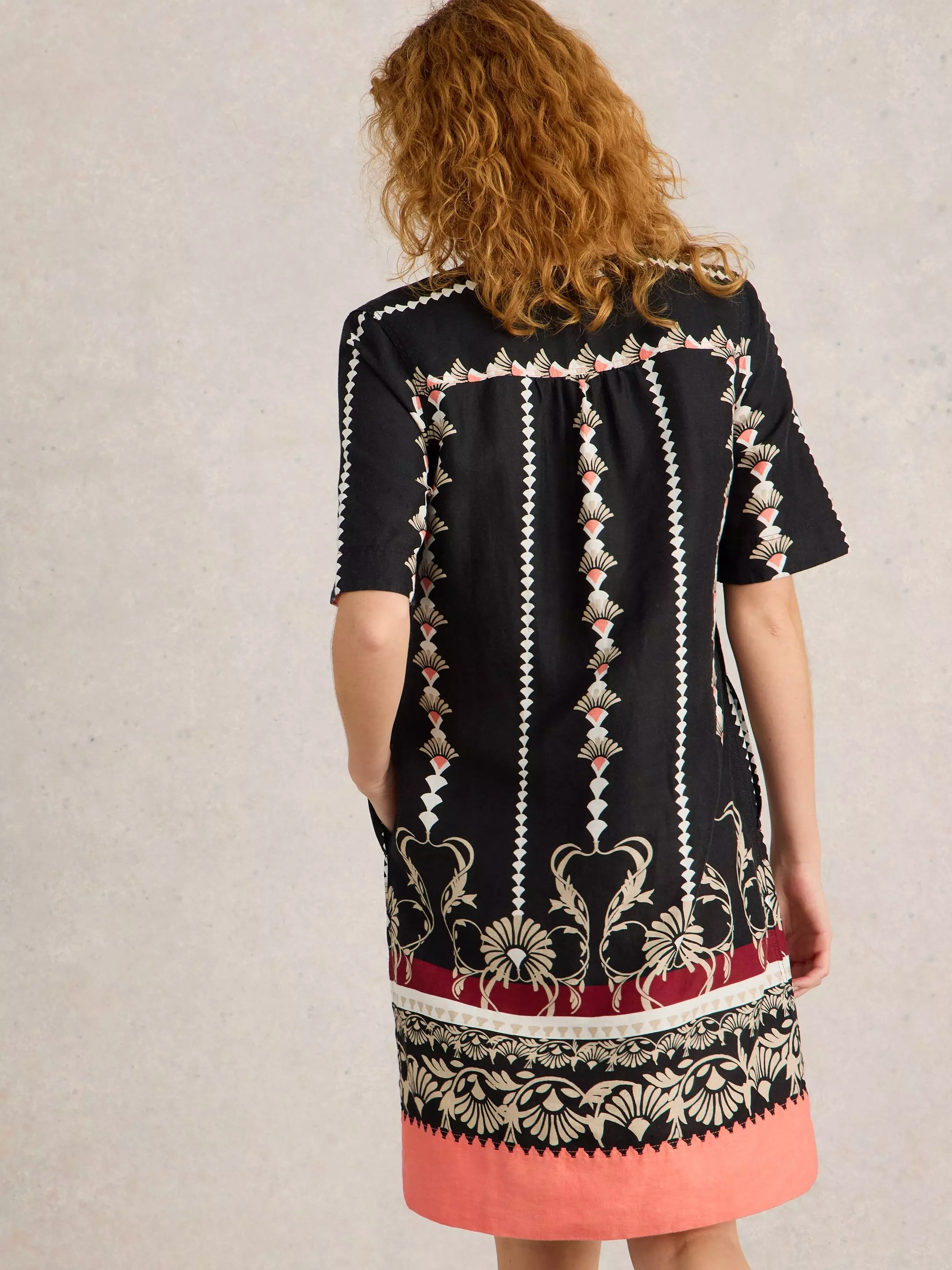 June Linen Short Sleeve Dress 5 June Linen Short Sleeve Dress