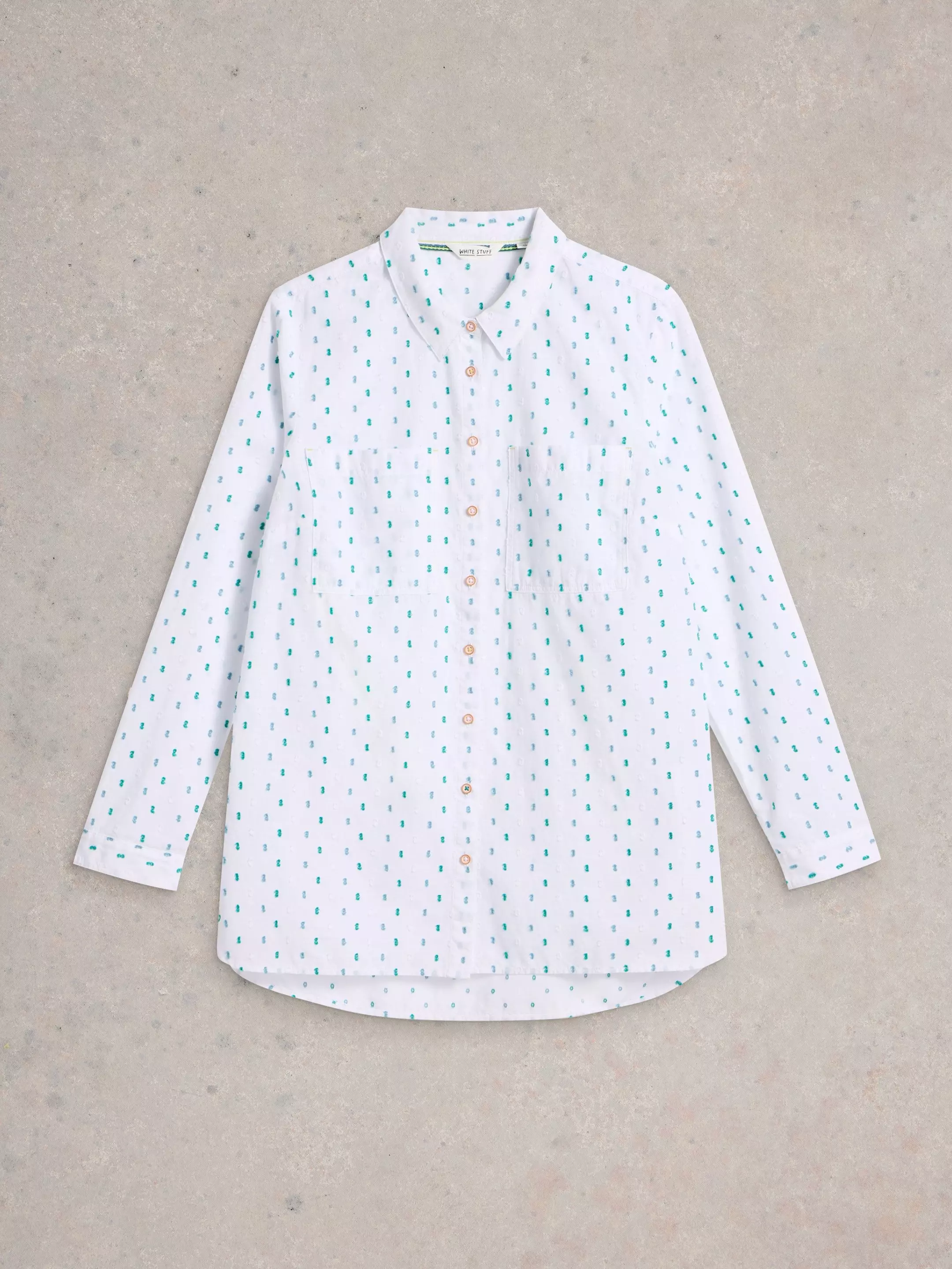 Sophie Longline Cotton Shirt 6 Sophie Longline Cotton Shirt