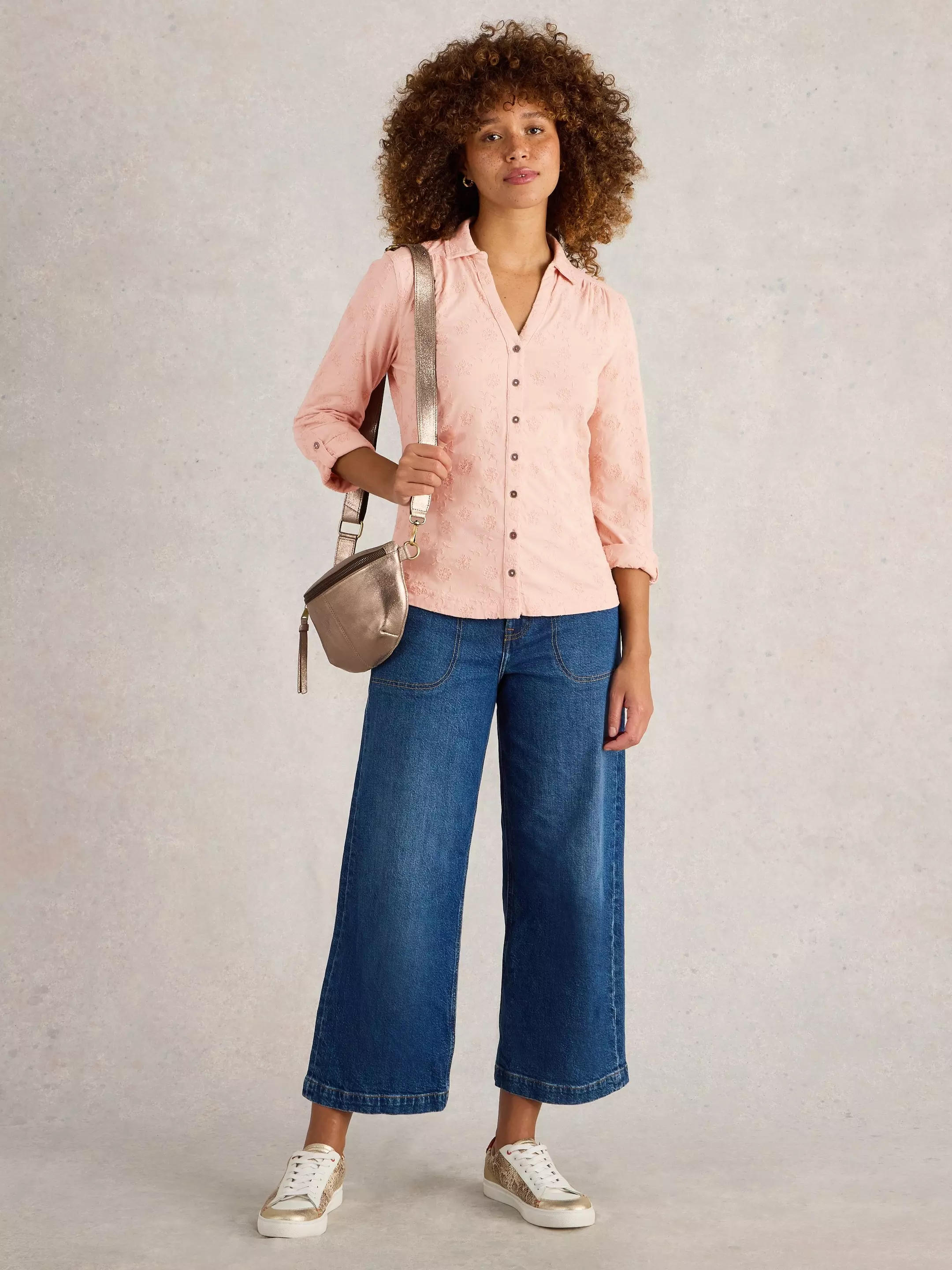 ANNIE BRODERIE JERSEY SHIRT 3 ANNIE BRODERIE JERSEY SHIRT