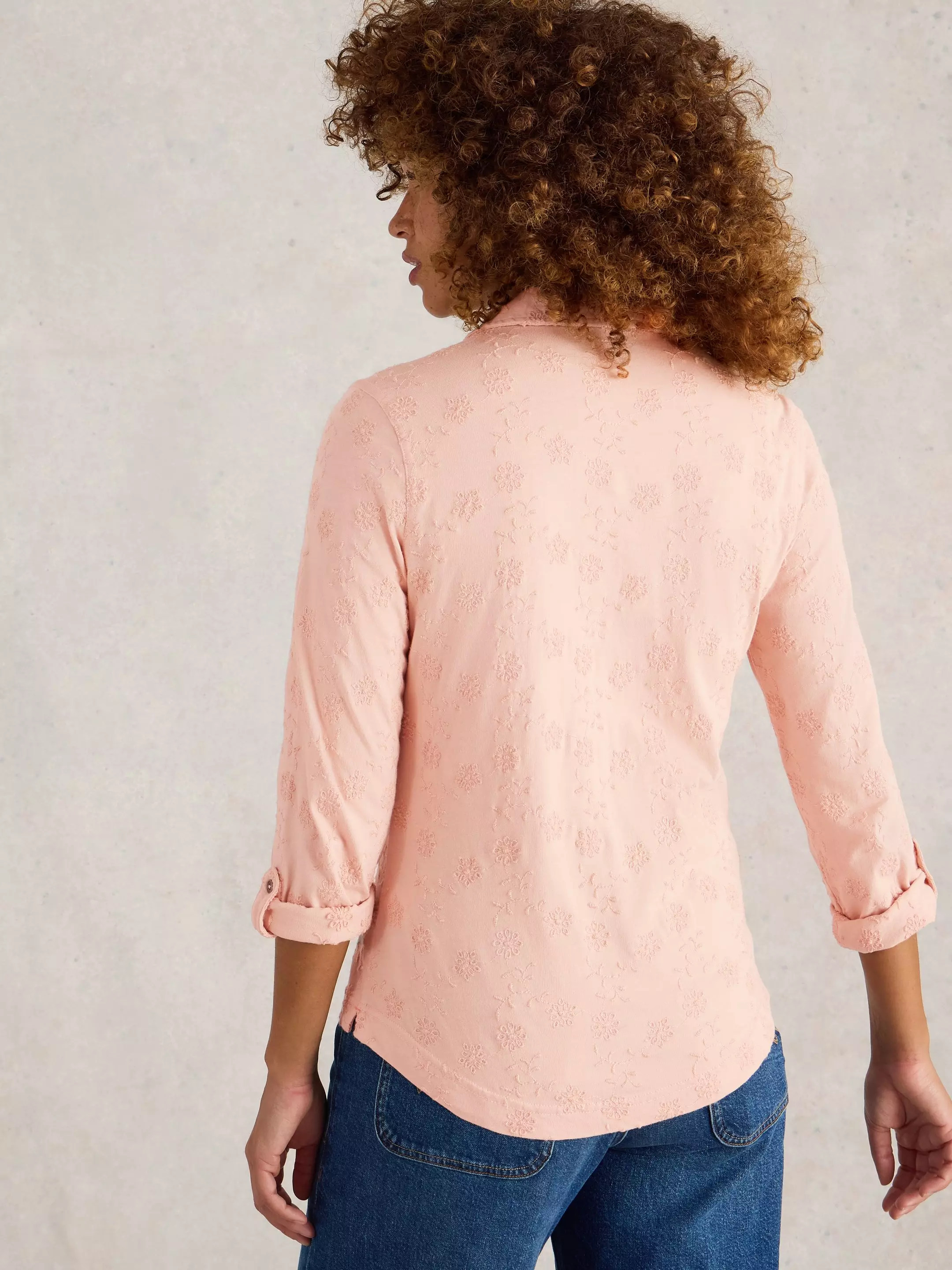 ANNIE BRODERIE JERSEY SHIRT 5 ANNIE BRODERIE JERSEY SHIRT