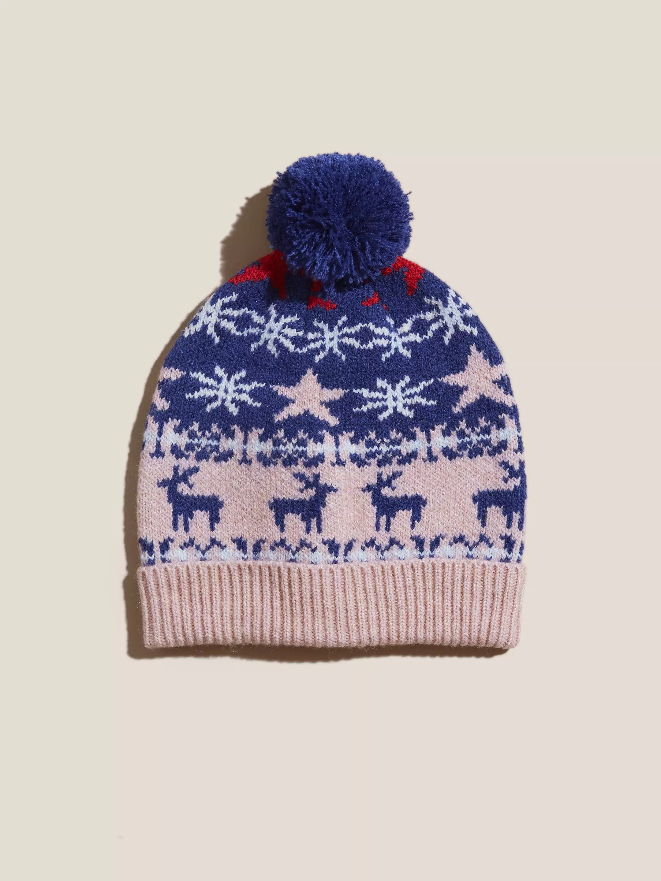 Reindeer Fairisle Hat
