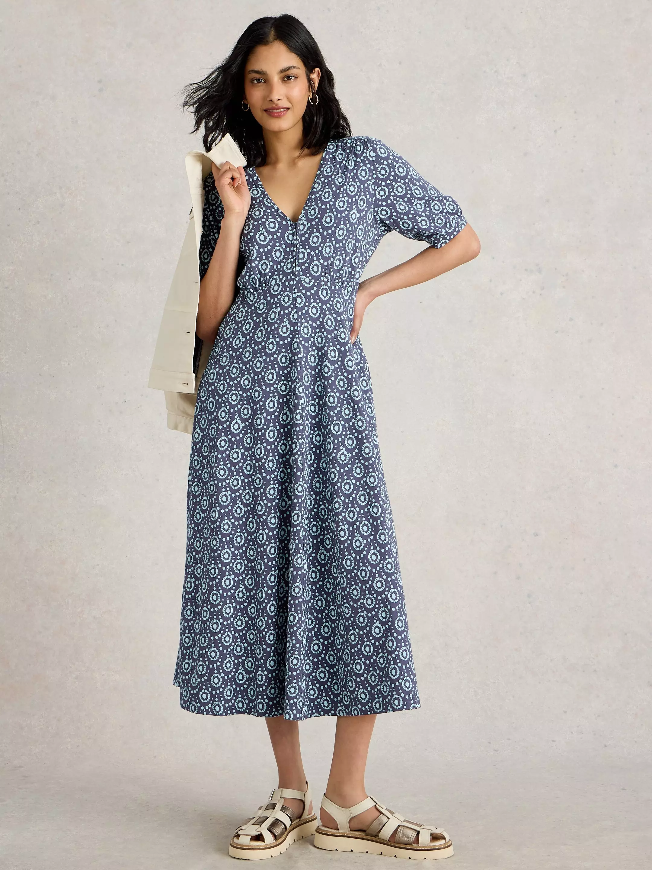 Megan Midi Dress Jersey 3 Megan Midi Dress Jersey