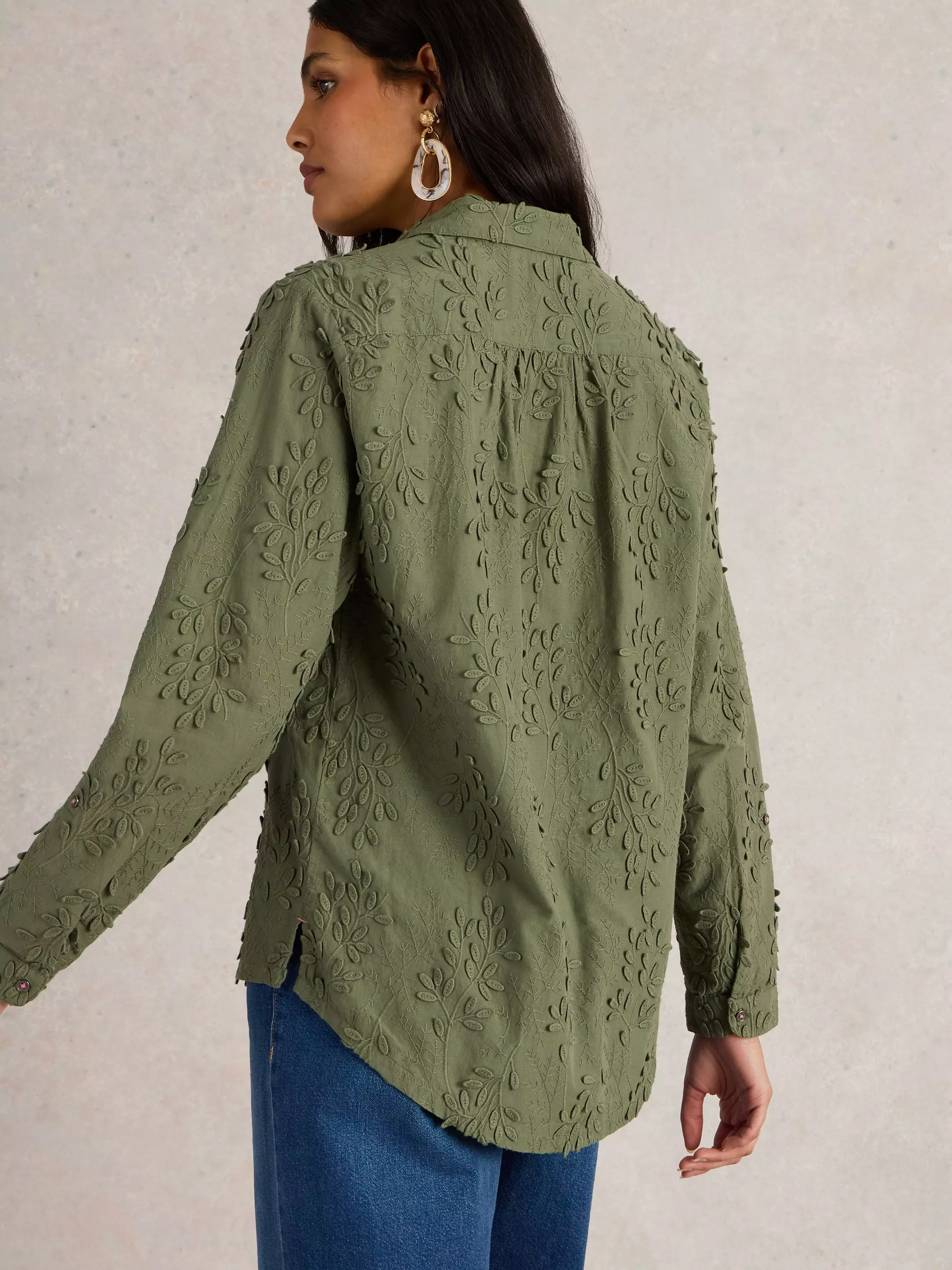 Sophie Embroidered Collared Shirt 5 Sophie Embroidered Collared Shirt