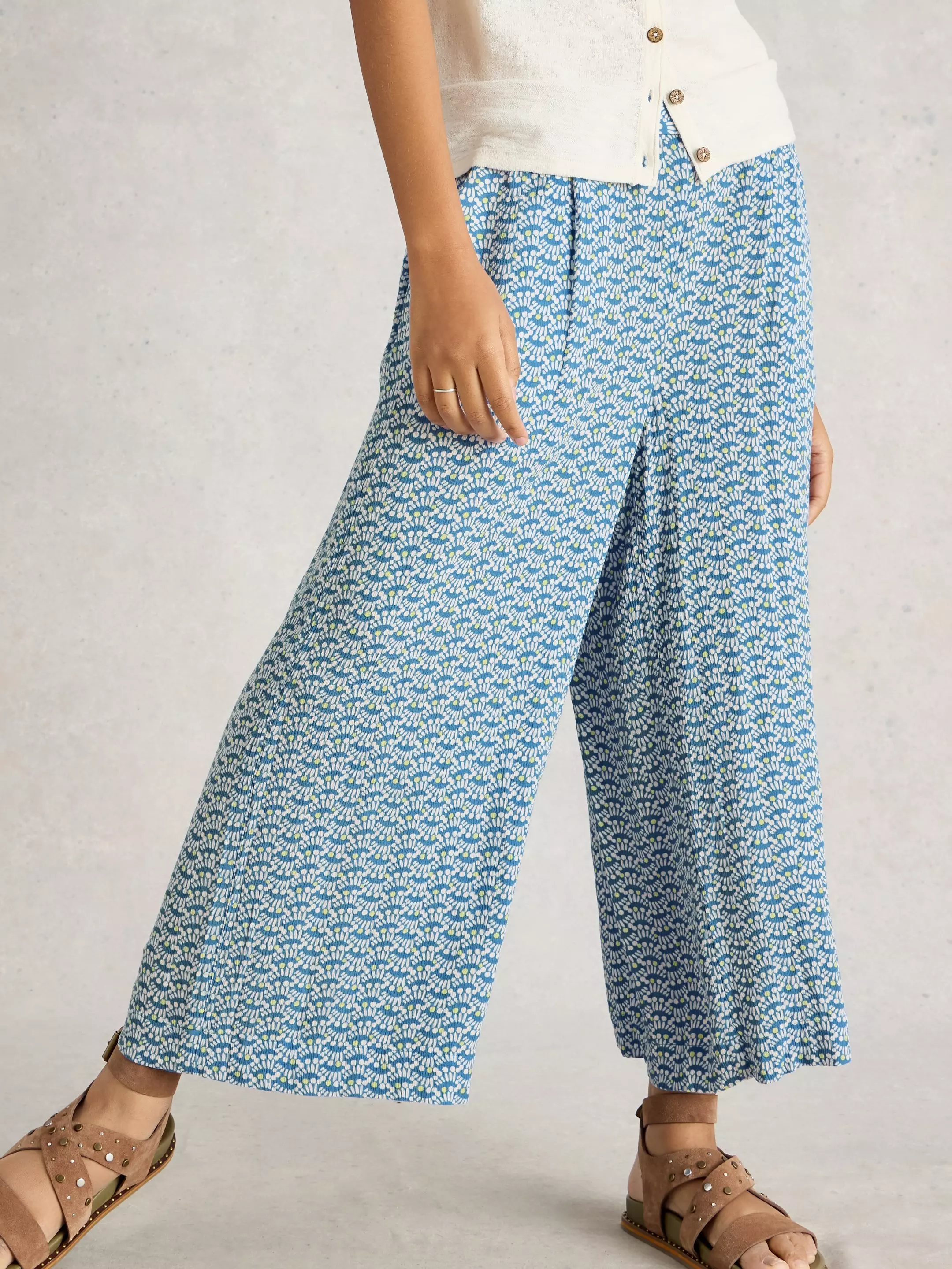 Lisette Crinkle Crop Culotte 4 Lisette Crinkle Crop Culotte