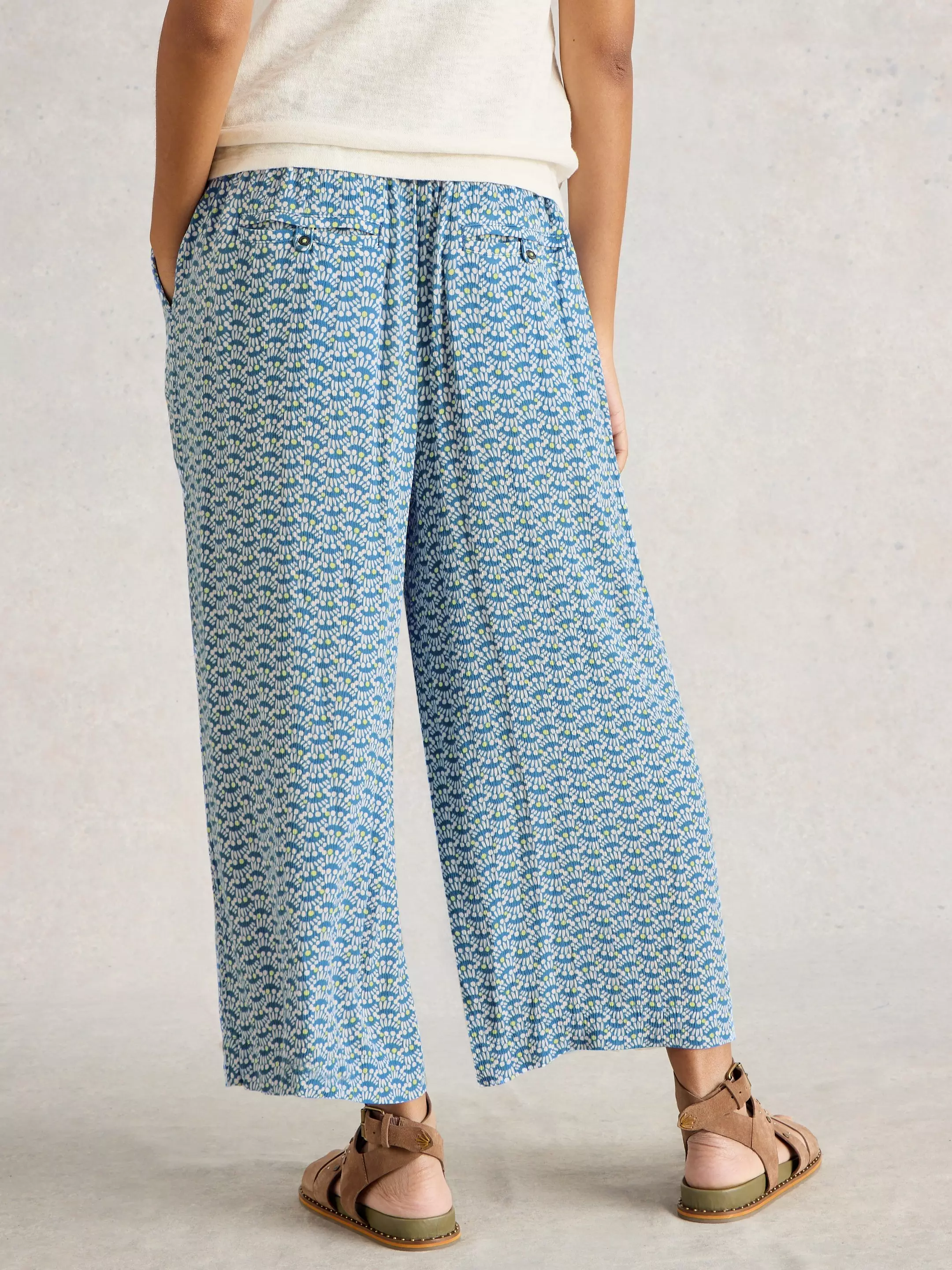 Lisette Crinkle Crop Culotte 5 Lisette Crinkle Crop Culotte