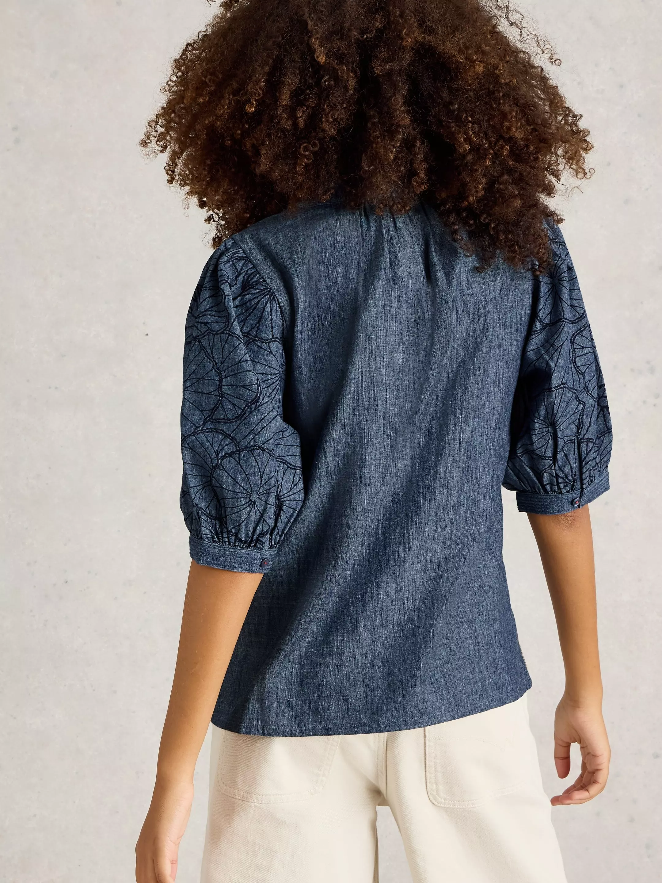 Finley Chambray Top 5 Finley Chambray Top