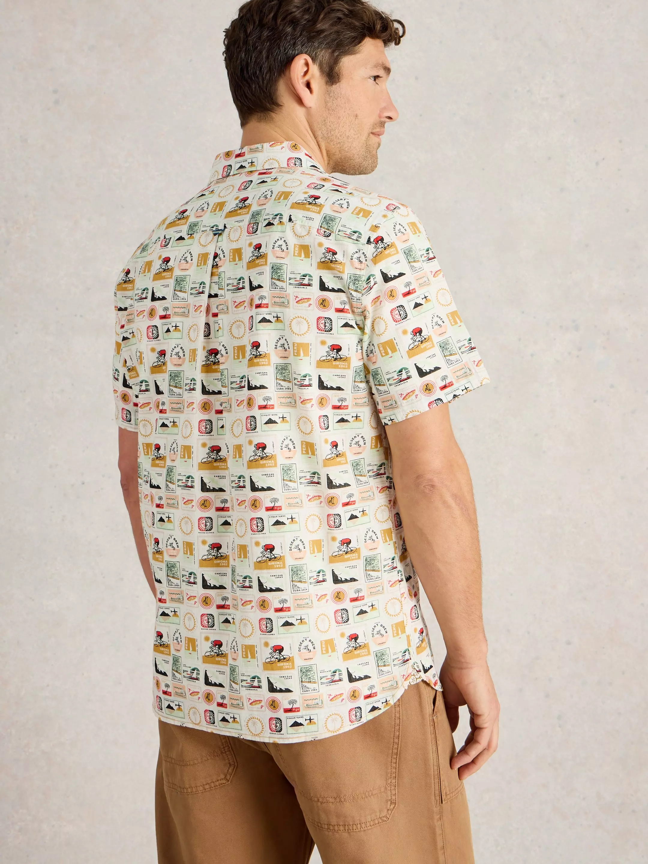 Finsbury Travel Printed Shirt 5 Finsbury Travel Printed Shirt