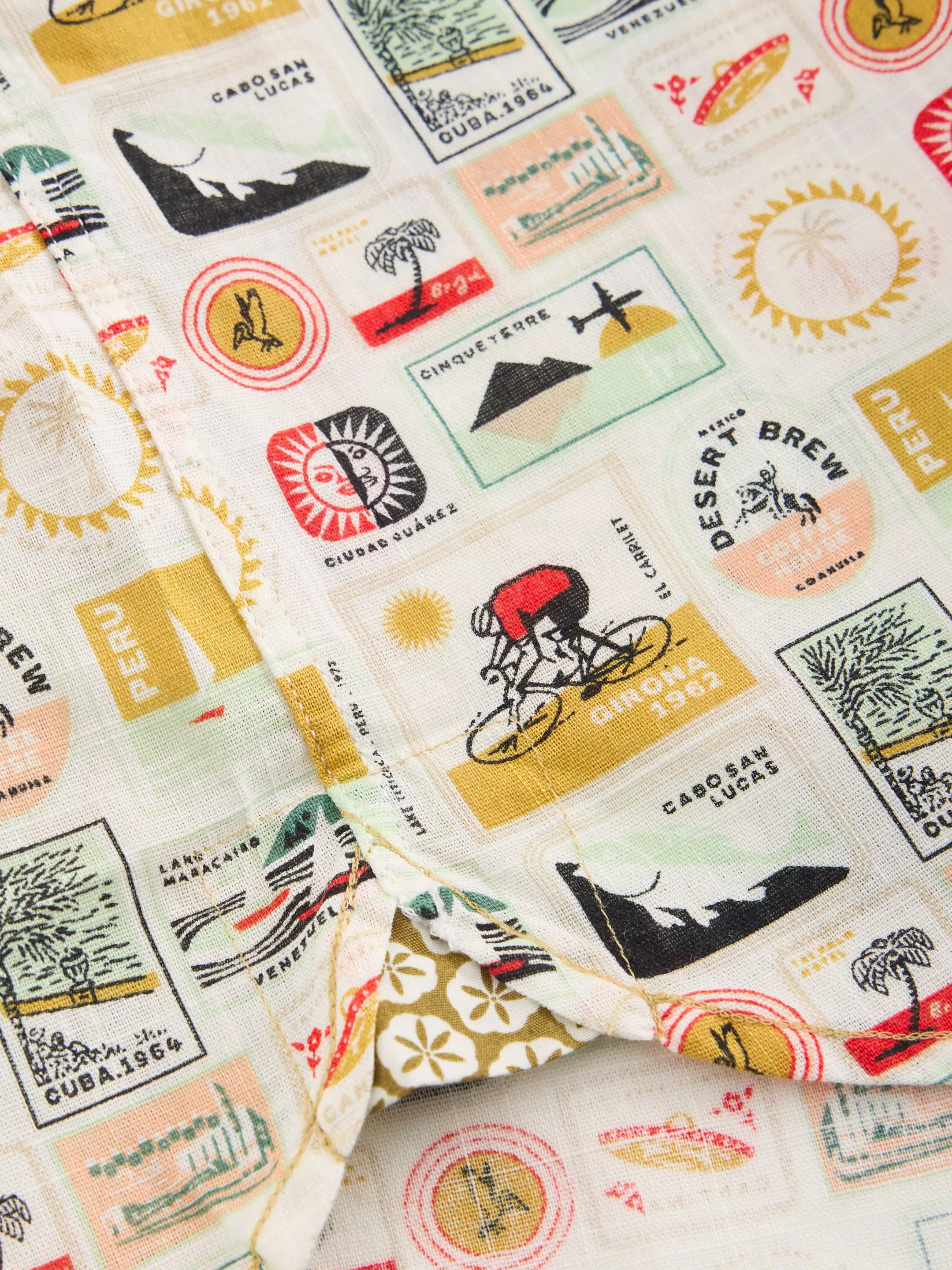 Finsbury Travel Printed Shirt 8 Finsbury Travel Printed Shirt