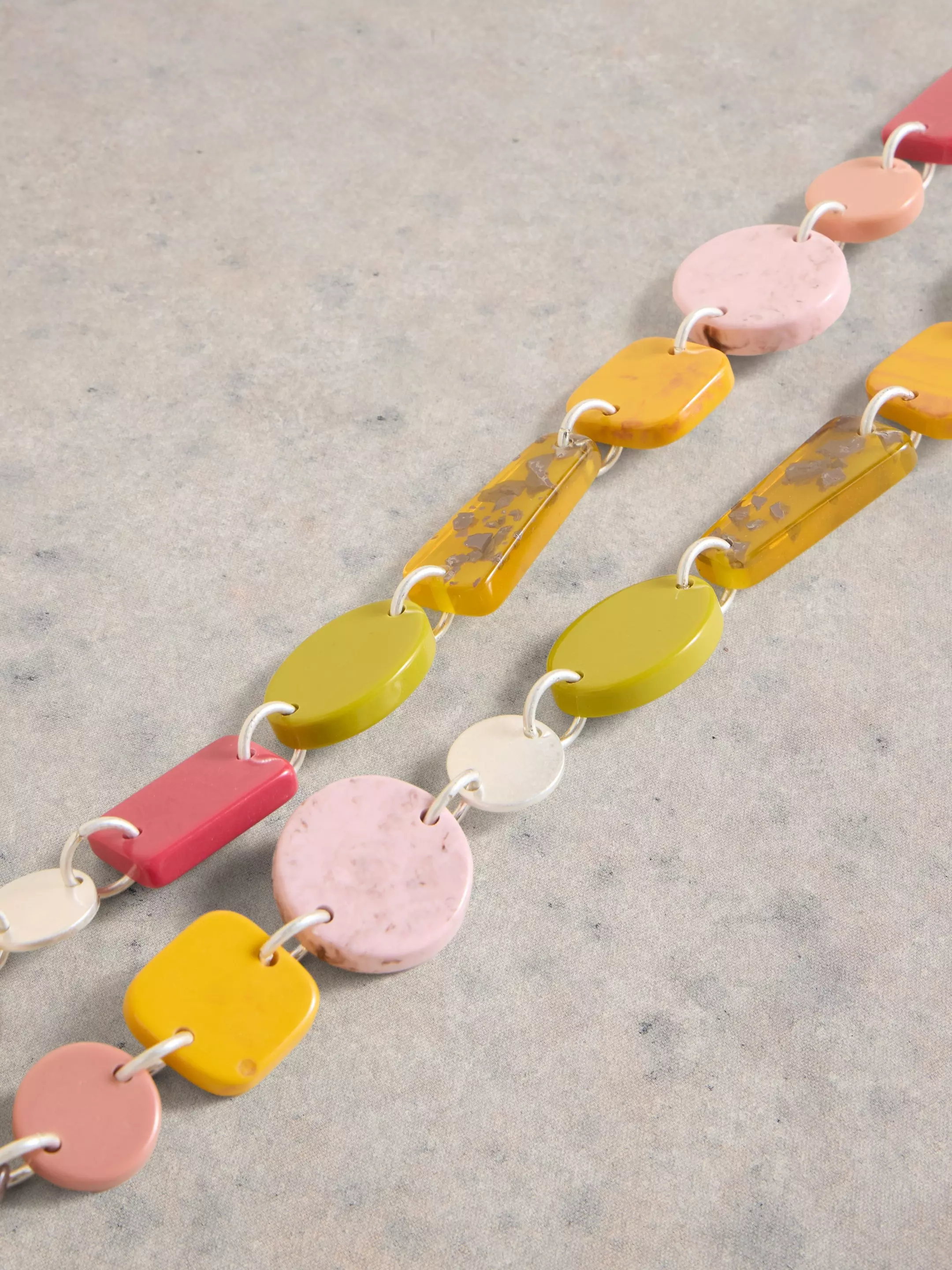 Multi Resin Necklace 3 Multi Resin Necklace