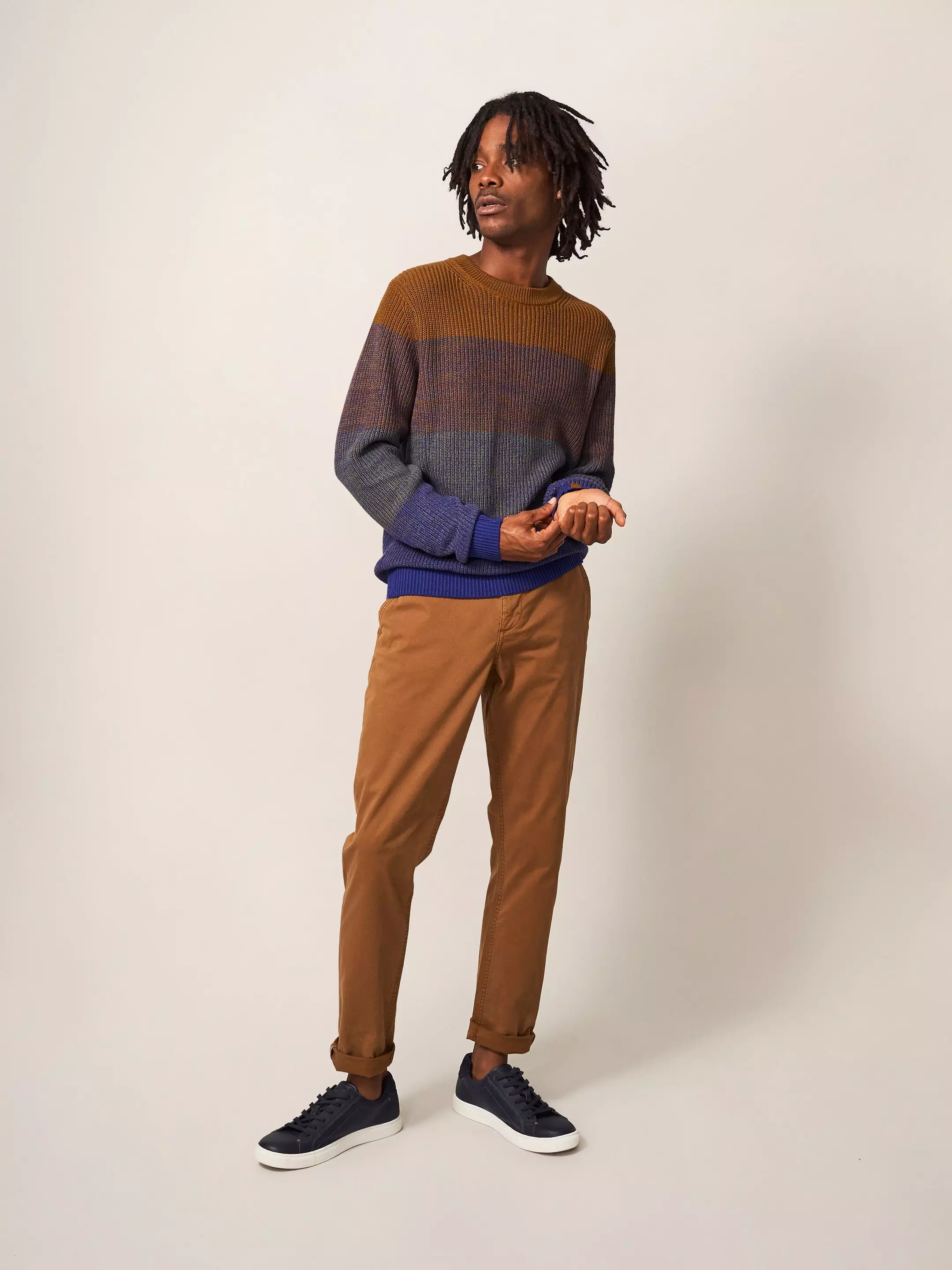 Colourblock Twisted Crew 3 Colourblock Twisted Crew