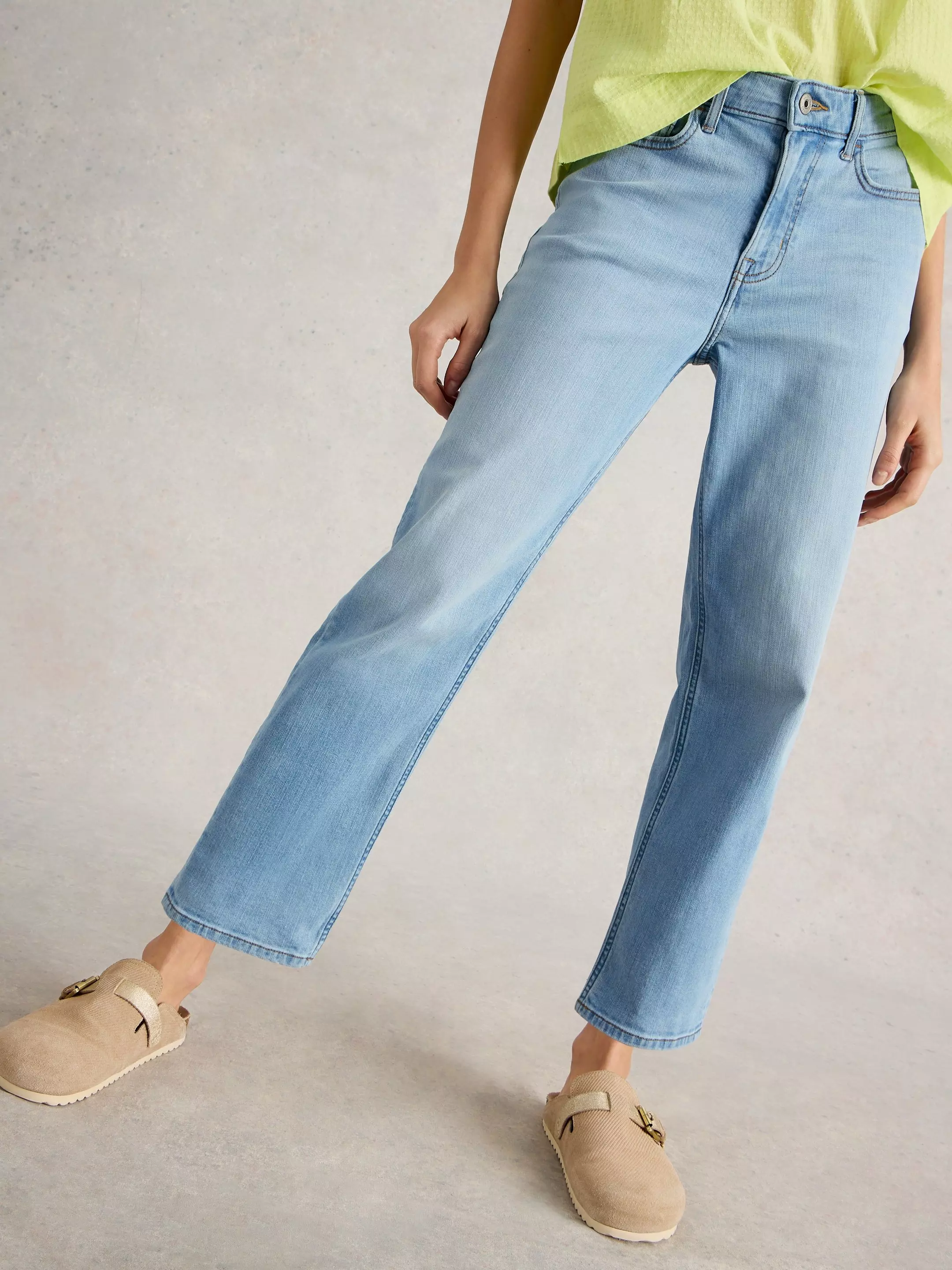 Blake Straight Jean Cropped