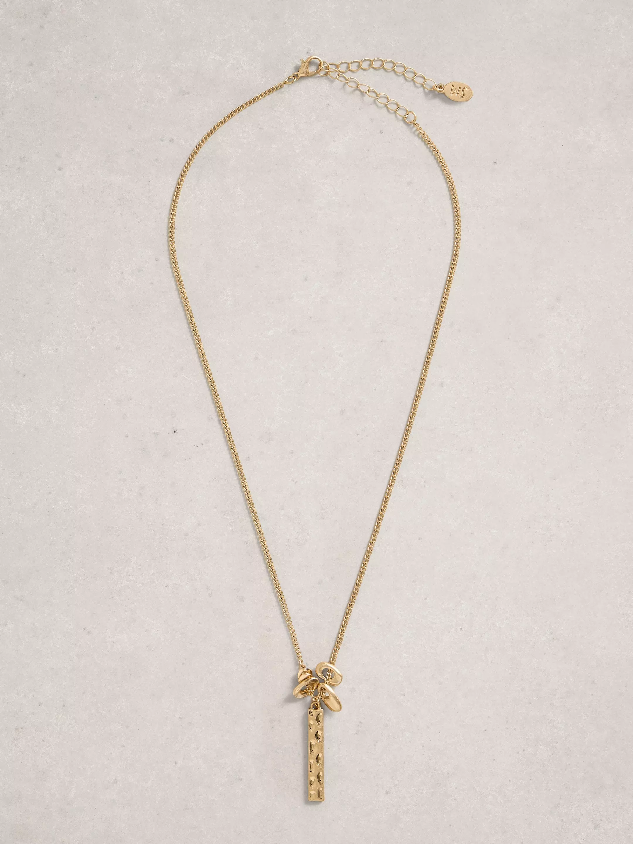 Multi Charm Cluster Necklace