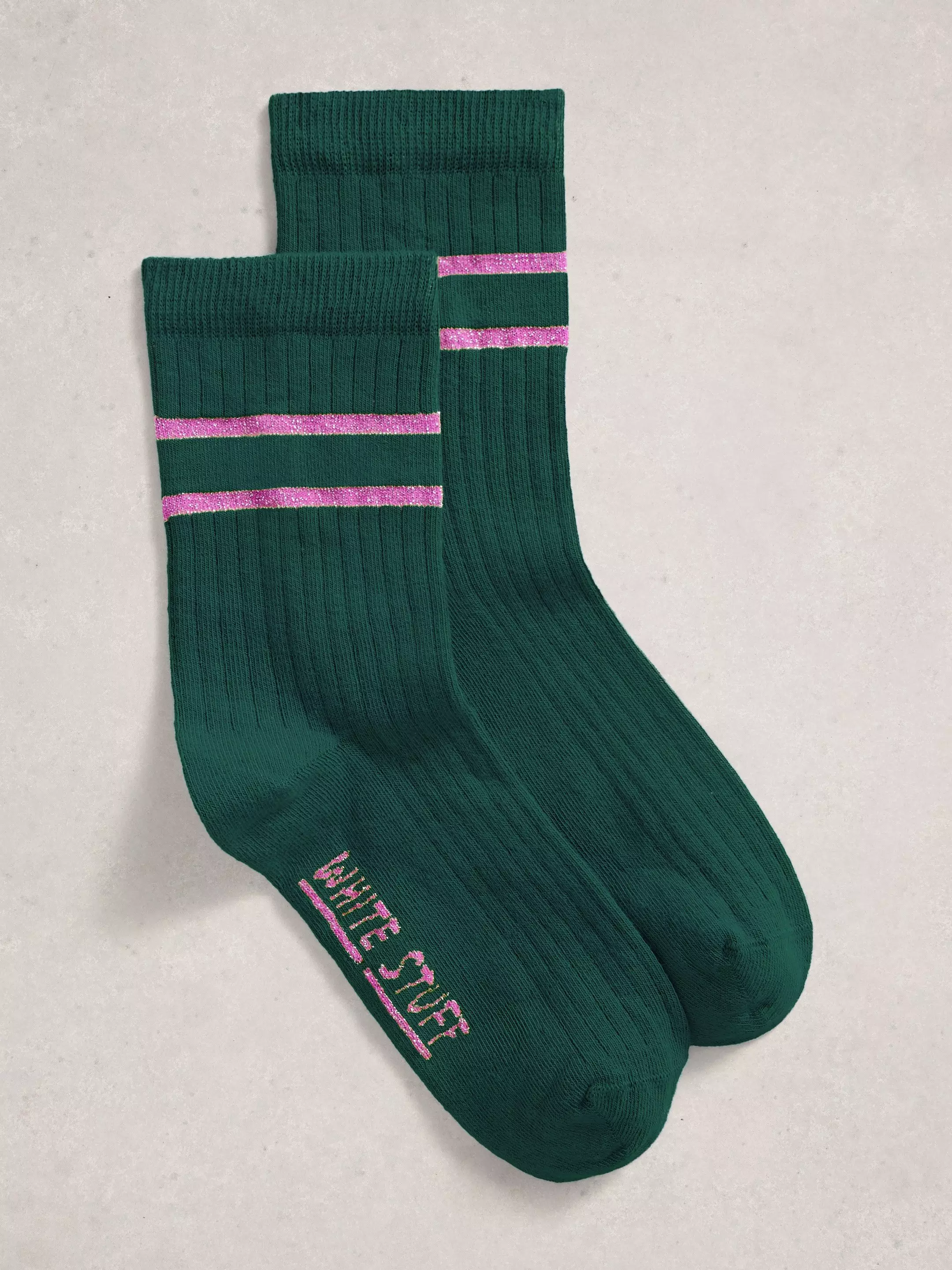 Textured Sparkle Sock