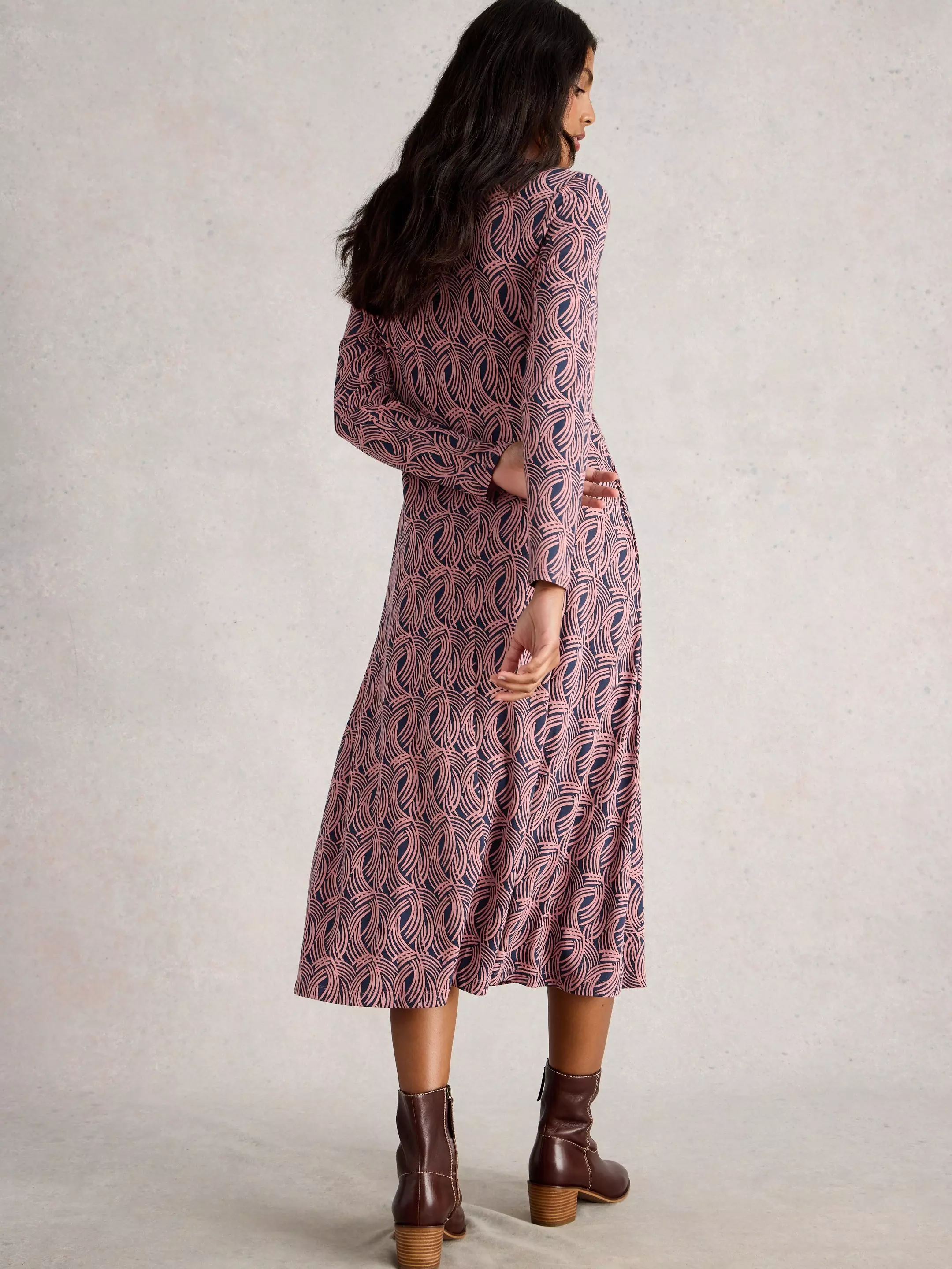 Madeline Jersey Crew Neck Dress 5 Madeline Jersey Crew Neck Dress