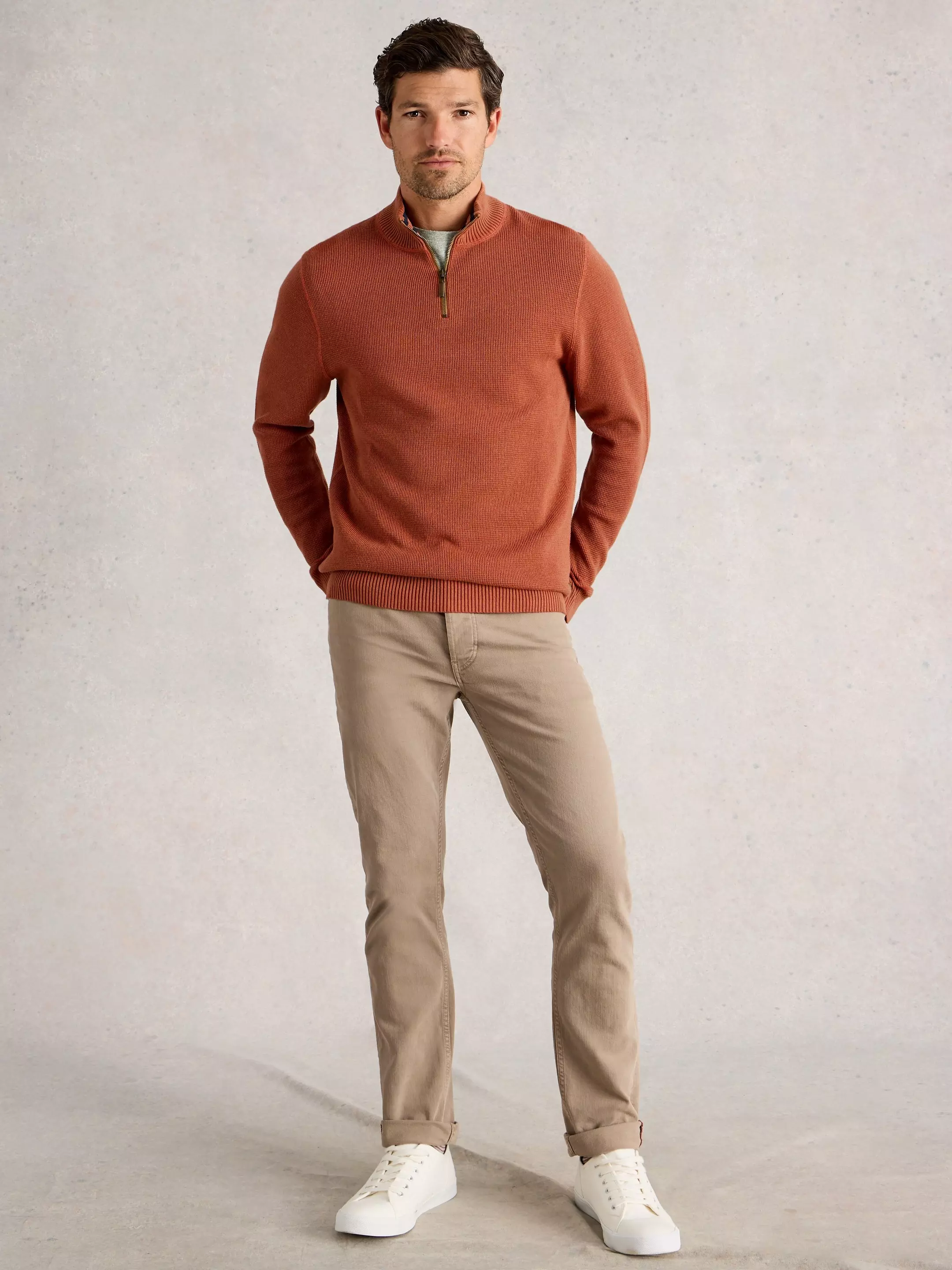Attadale Funnel Neck Long Sleeve Jumper 3 Attadale Funnel Neck Long Sleeve Jumper