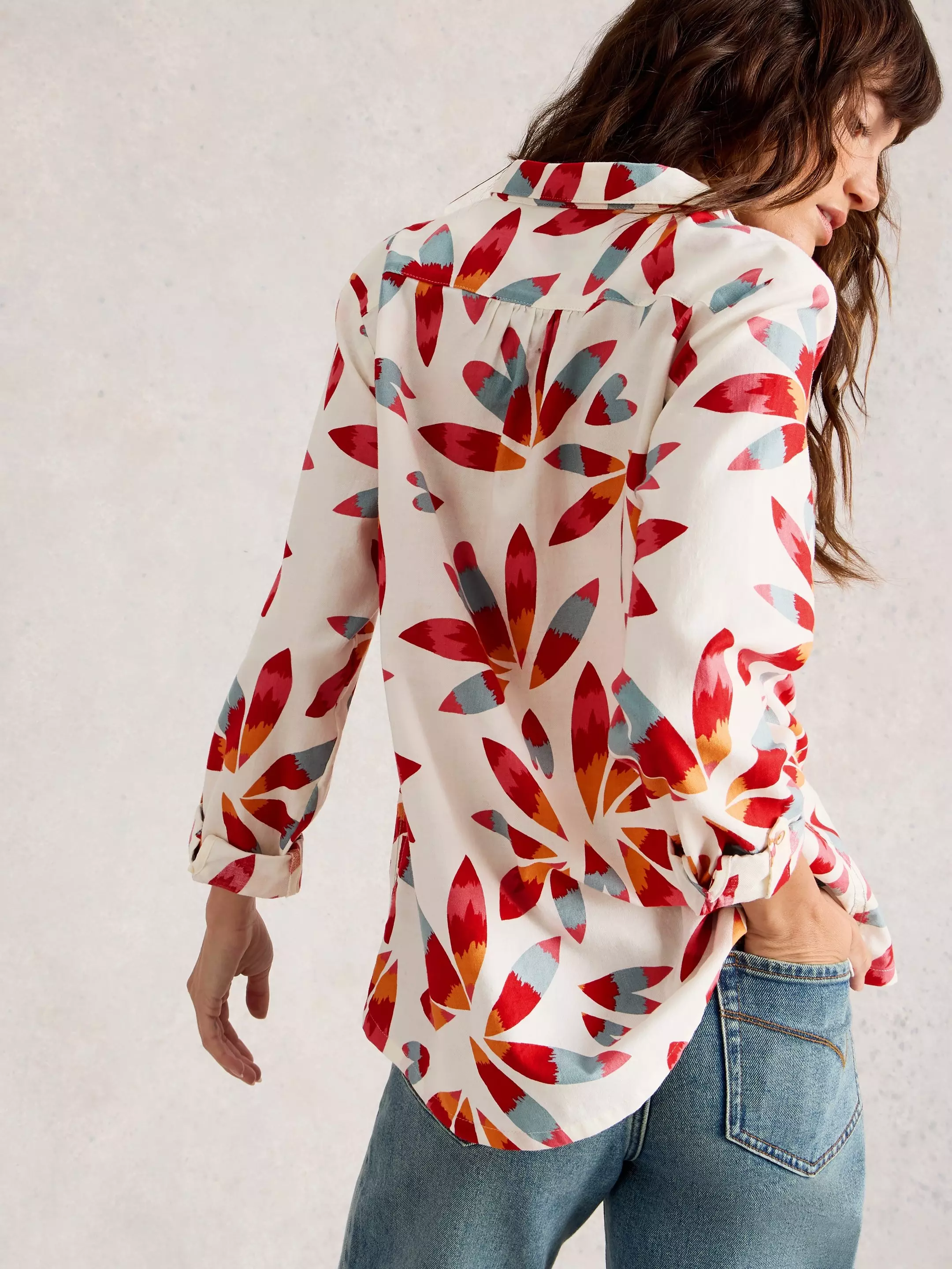 Sophie Long Sleeve Organic Cotton Shirt 5 Sophie Long Sleeve Organic Cotton Shirt