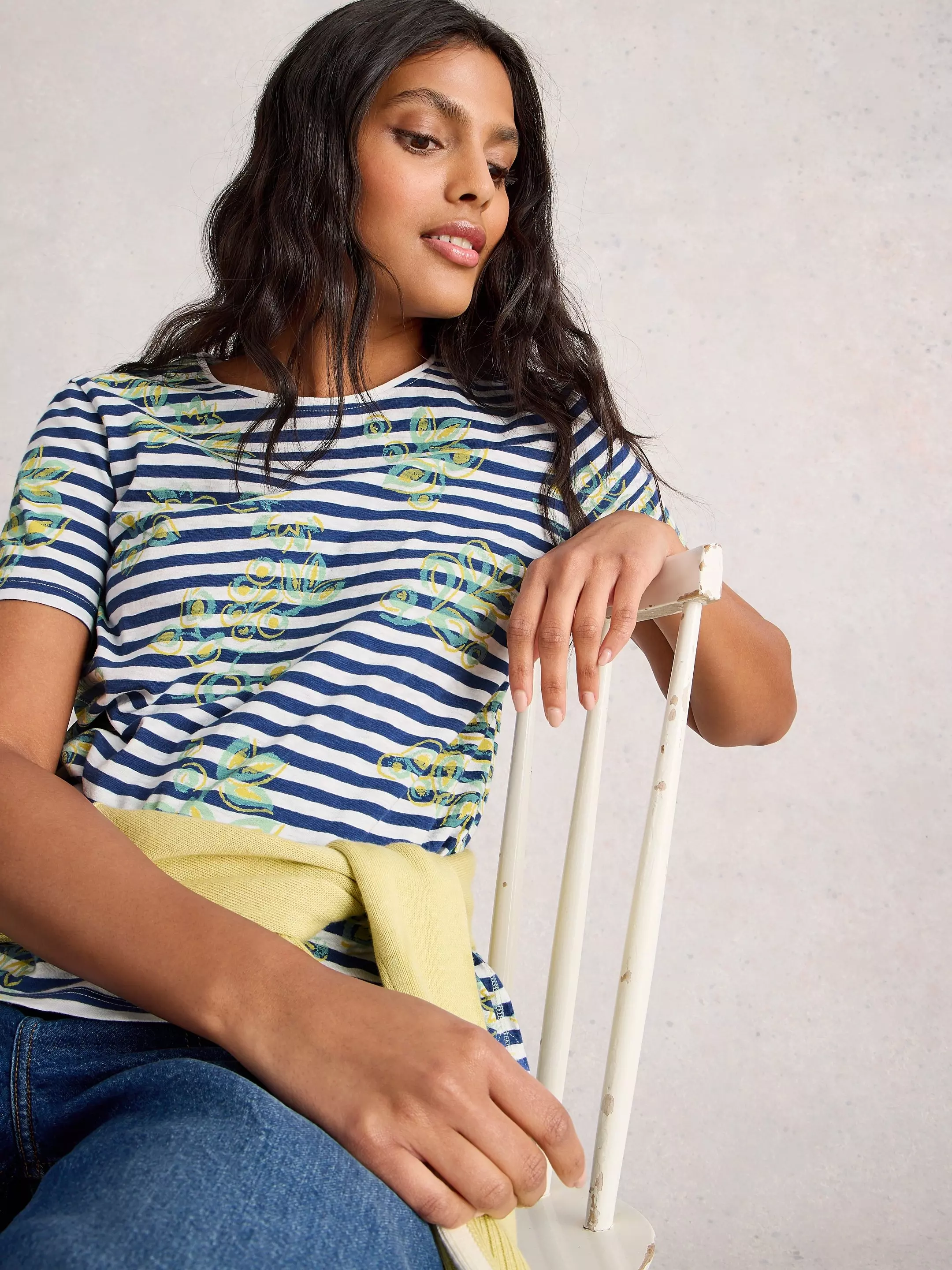 ABBIE CREW NECK SHORT SLEEVE TEE