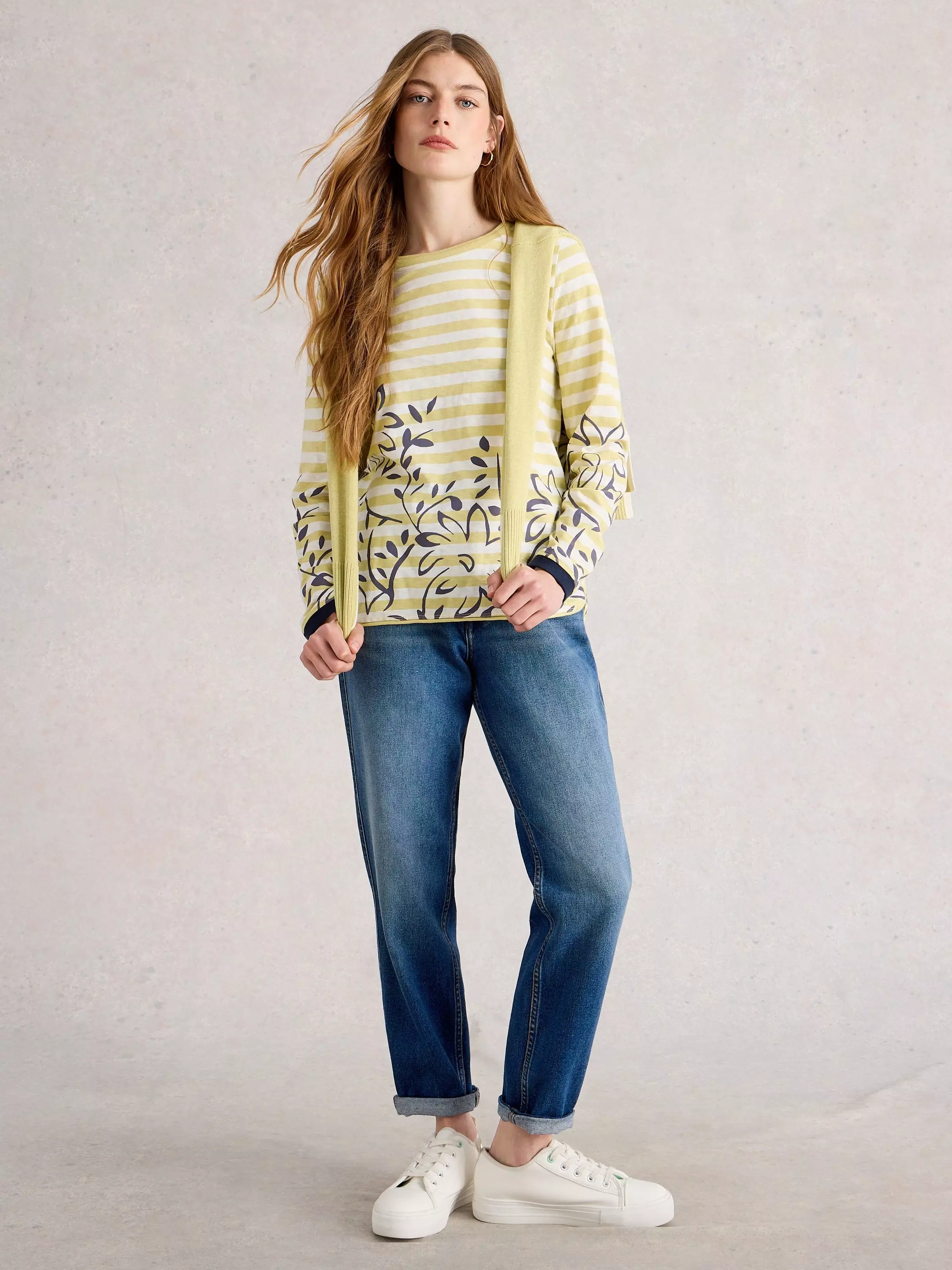 CLARA CREW NECK LONG SLEEVE TEE 3 CLARA CREW NECK LONG SLEEVE TEE