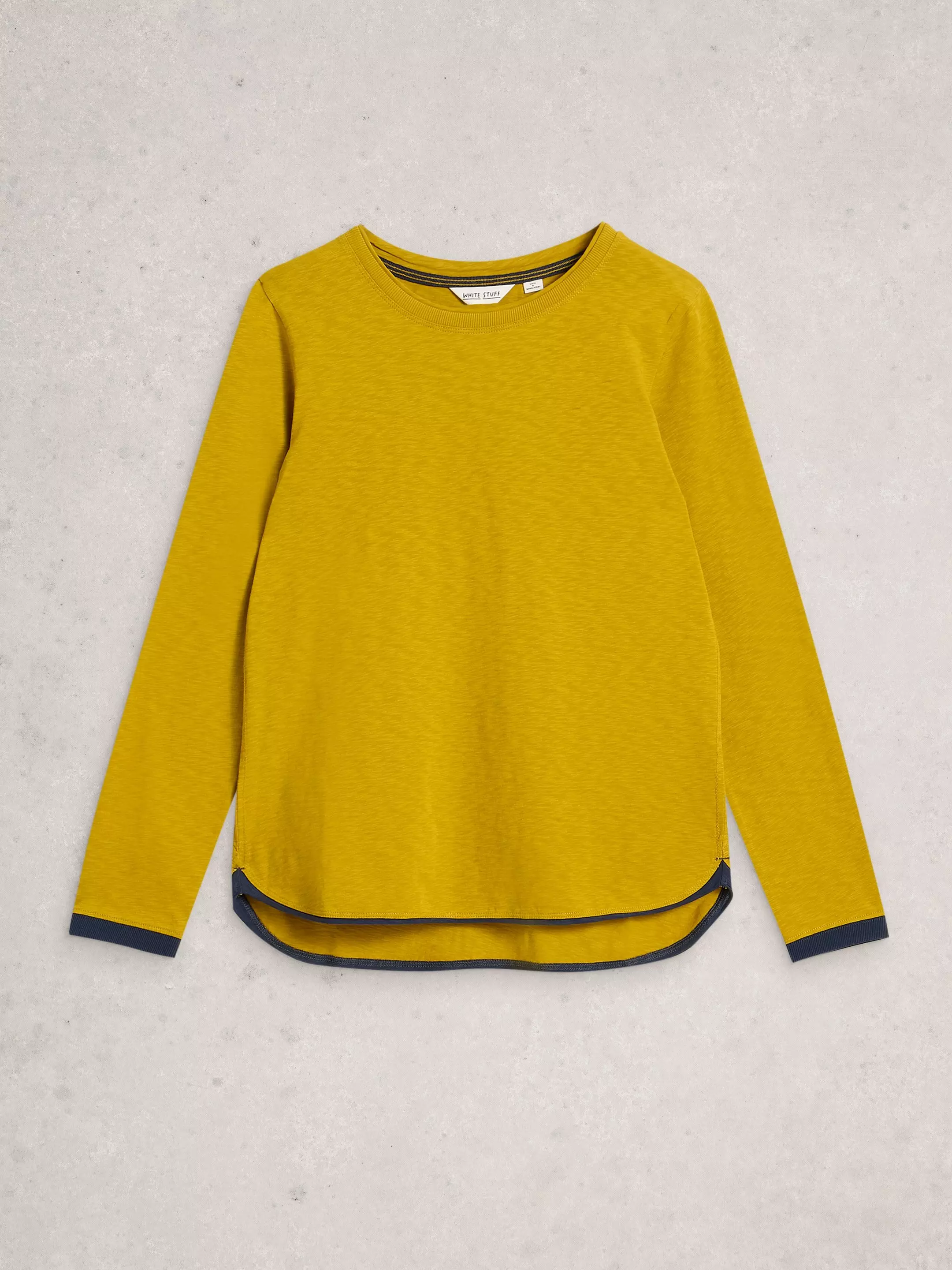 CLARA CREW NECK LONG SLEEVE TEE