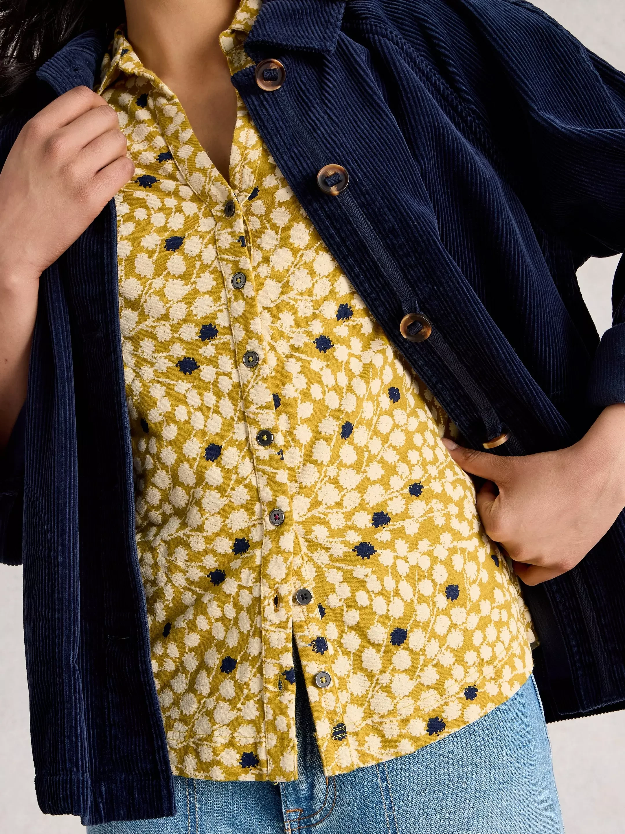 ANNIE JERSEY MID LENGTH SHIRT 4 ANNIE JERSEY MID LENGTH SHIRT