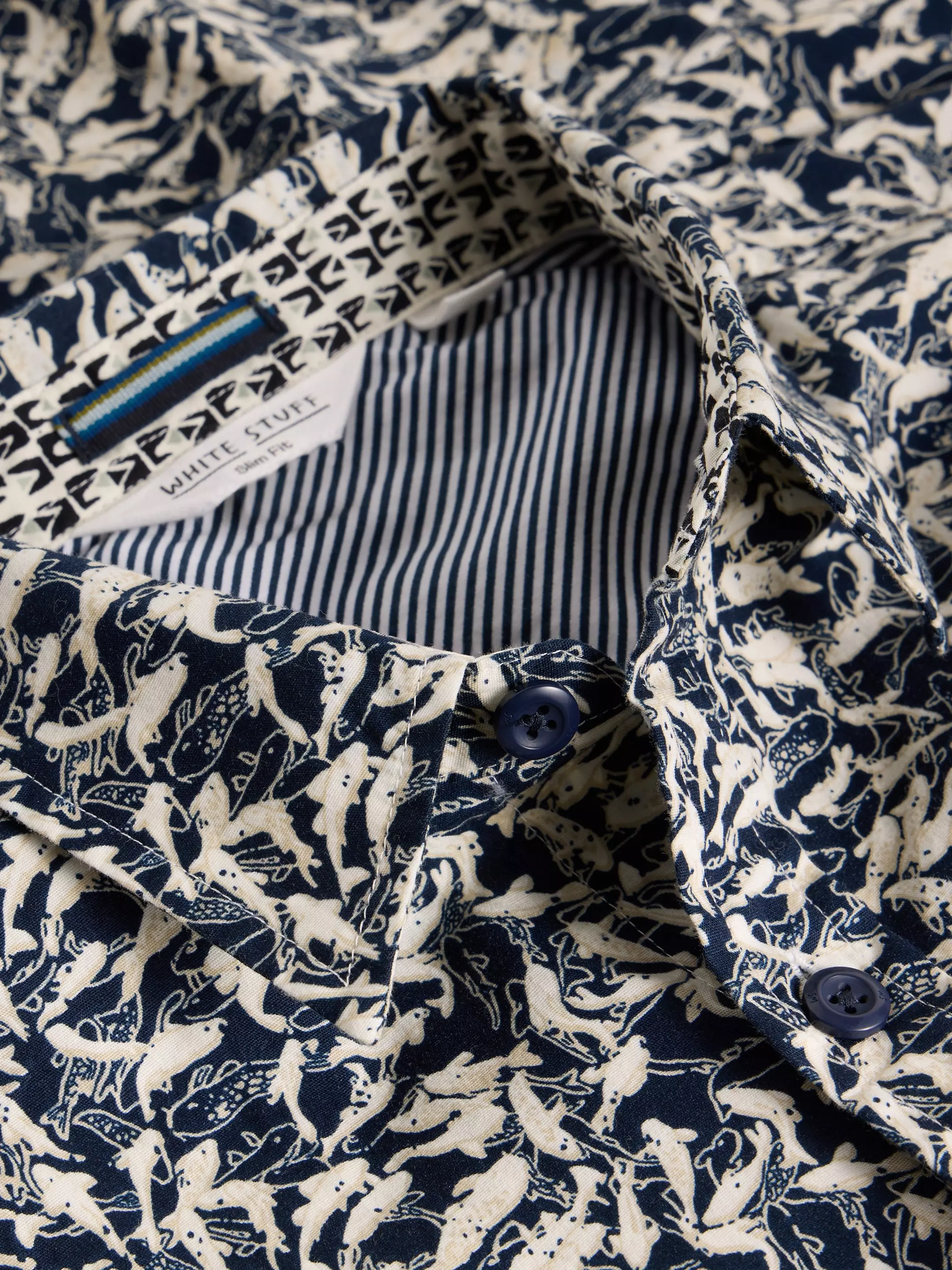 Salcombe Fish Print Shirt 7 Salcombe Fish Print Shirt
