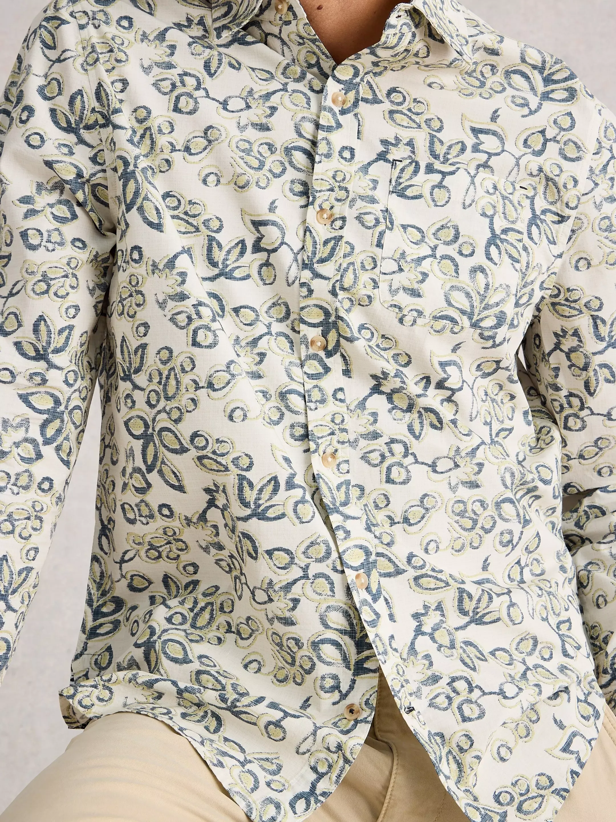 Finsbury Flower Print Shirt 4 Finsbury Flower Print Shirt