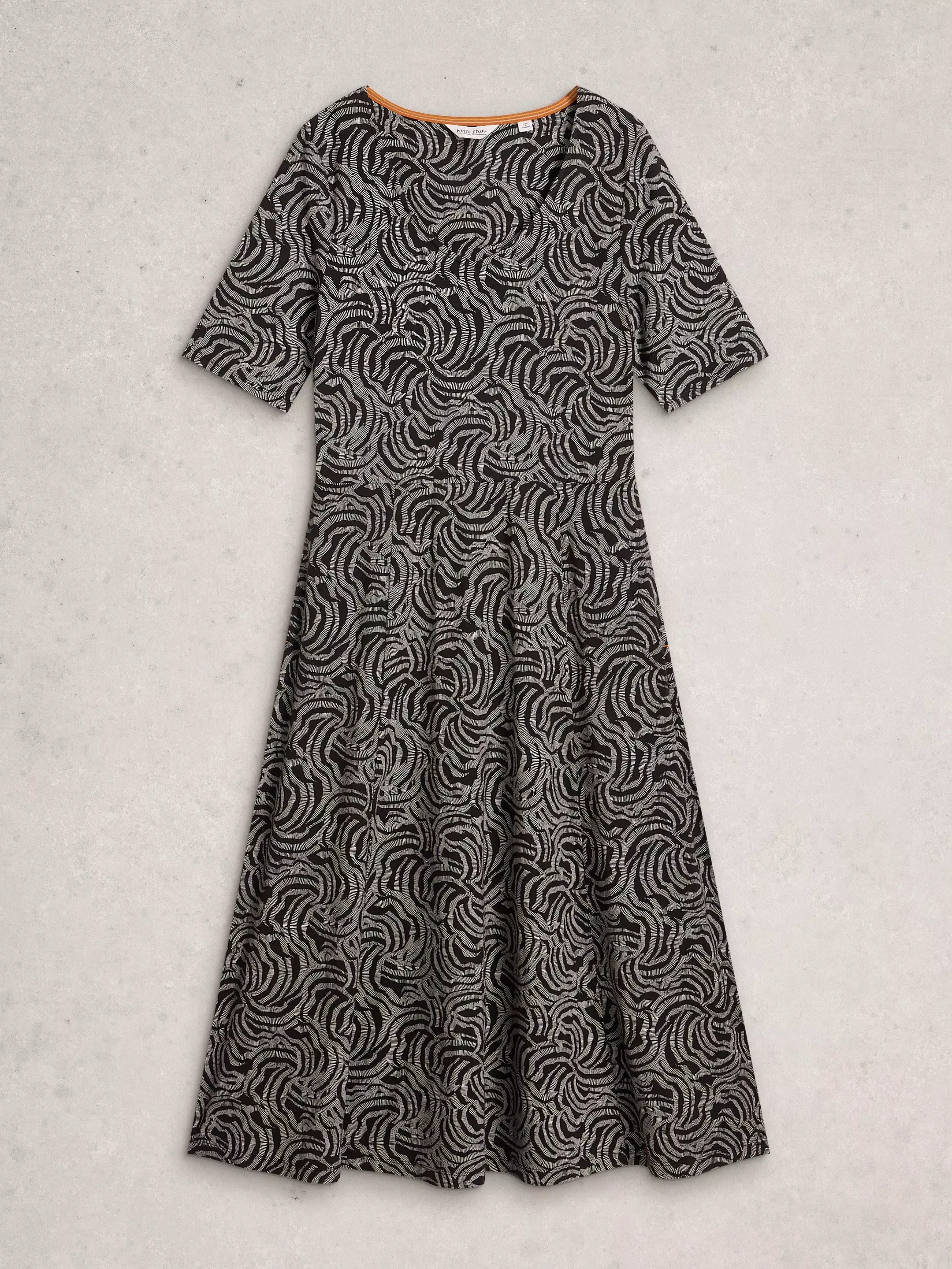 Madeline Jersey Short Sleeve Midi Dress 6 Madeline Jersey Short Sleeve Midi Dress