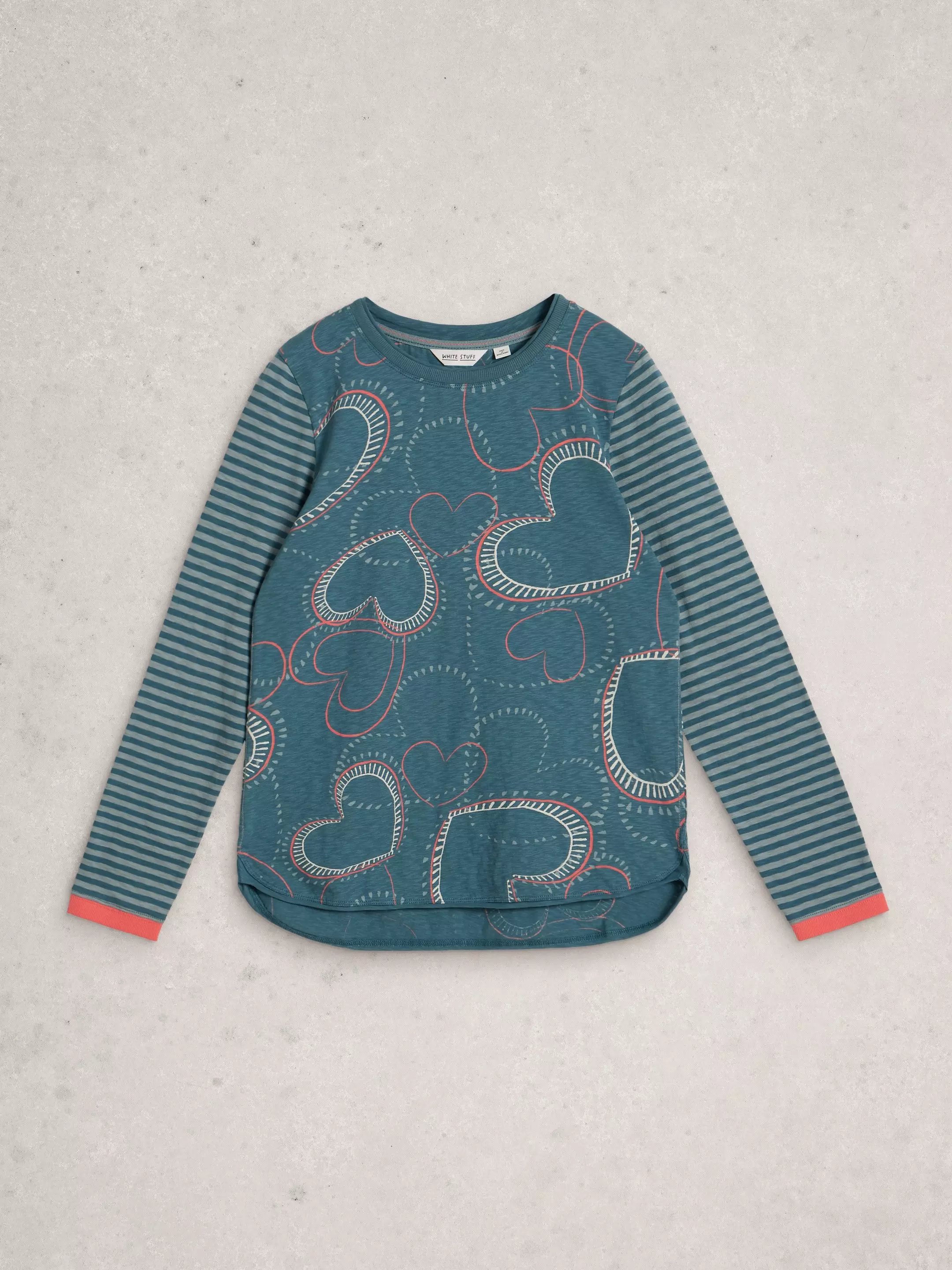 CLARA LONG SLEEVE CREW NECK TEE