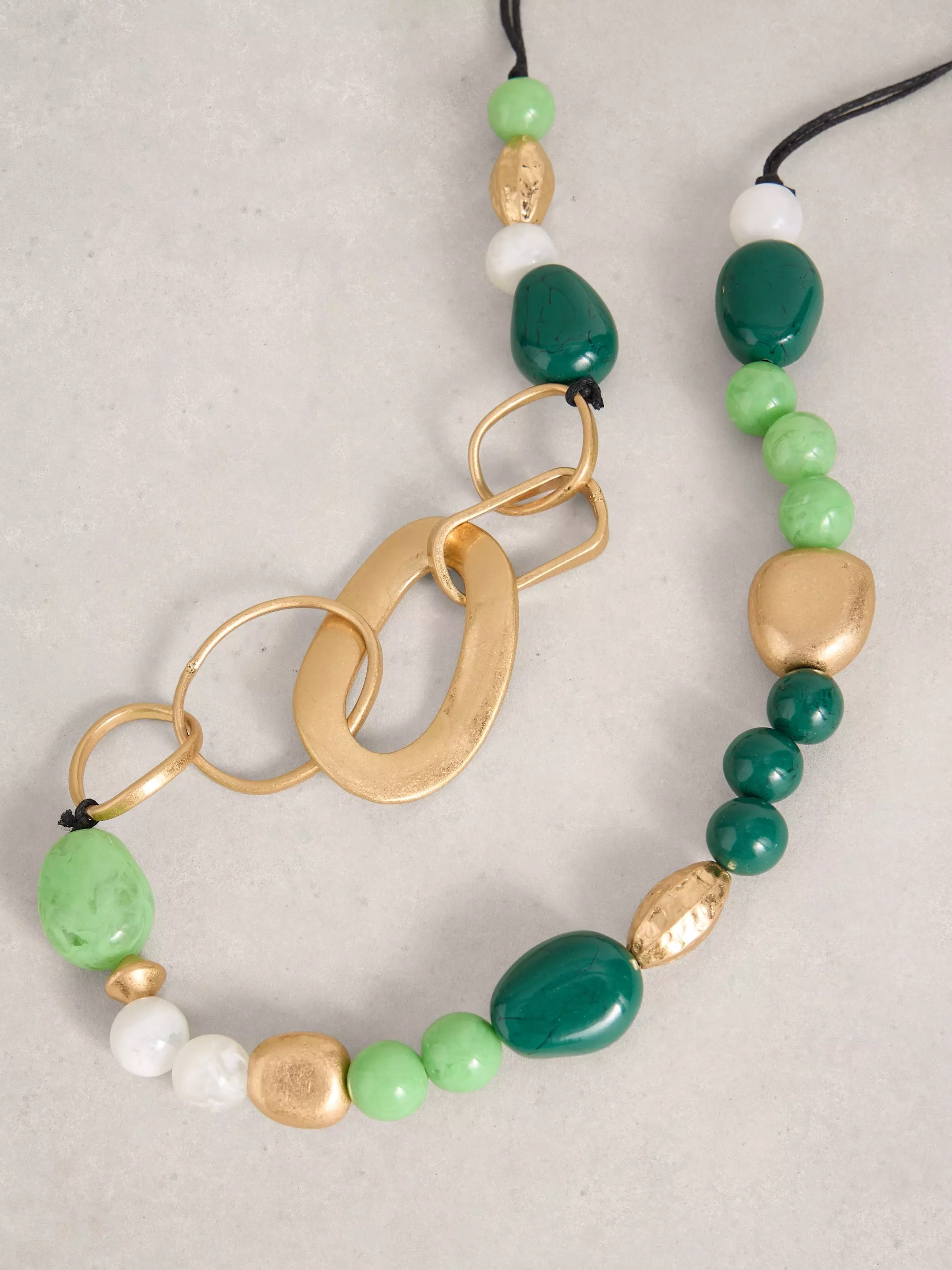 Ayla Chunky Beaded Necklace 3 Ayla Chunky Beaded Necklace