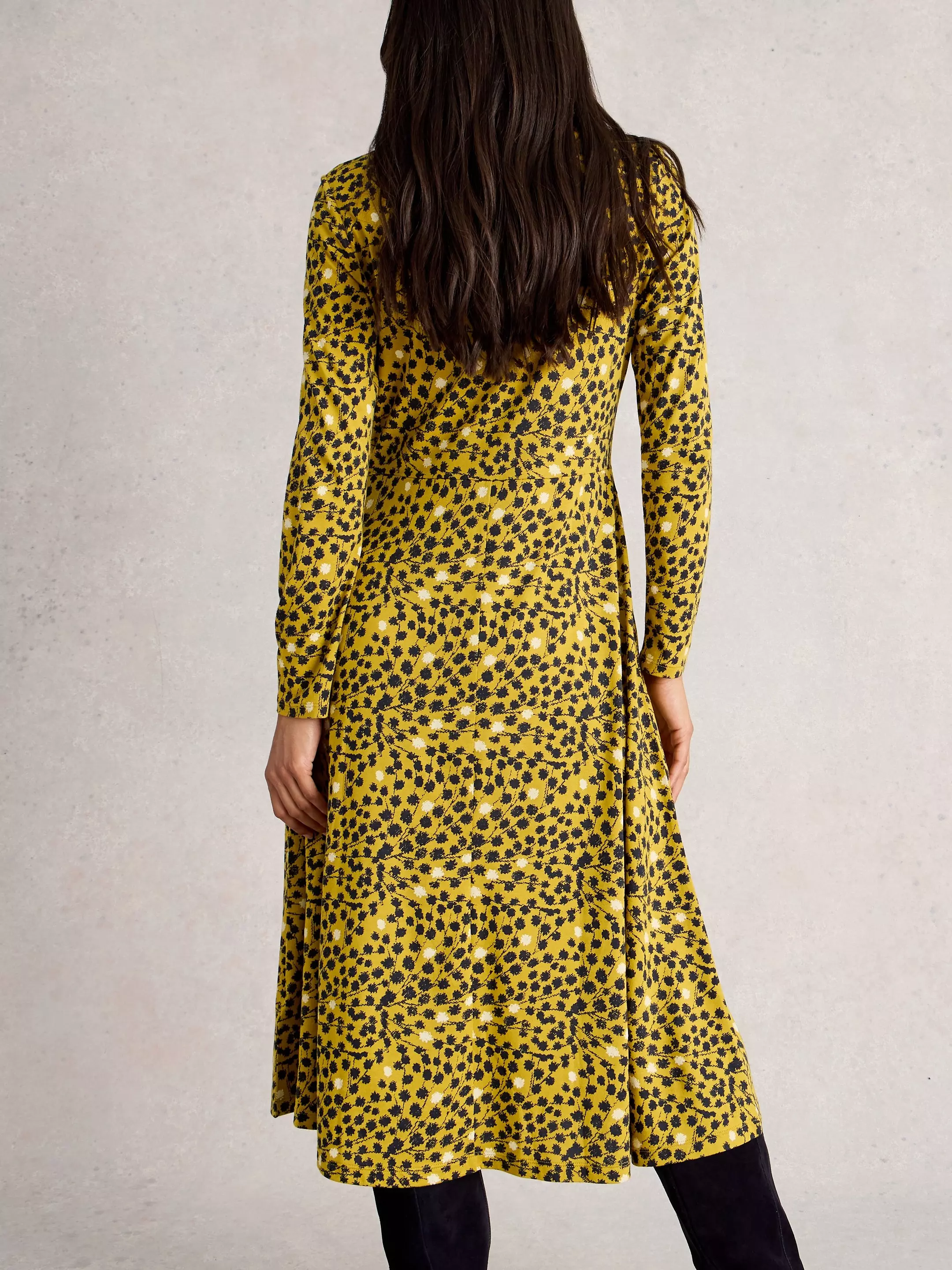 Madeline Cew Neck Jersey Midi Dress 5 Madeline Cew Neck Jersey Midi Dress