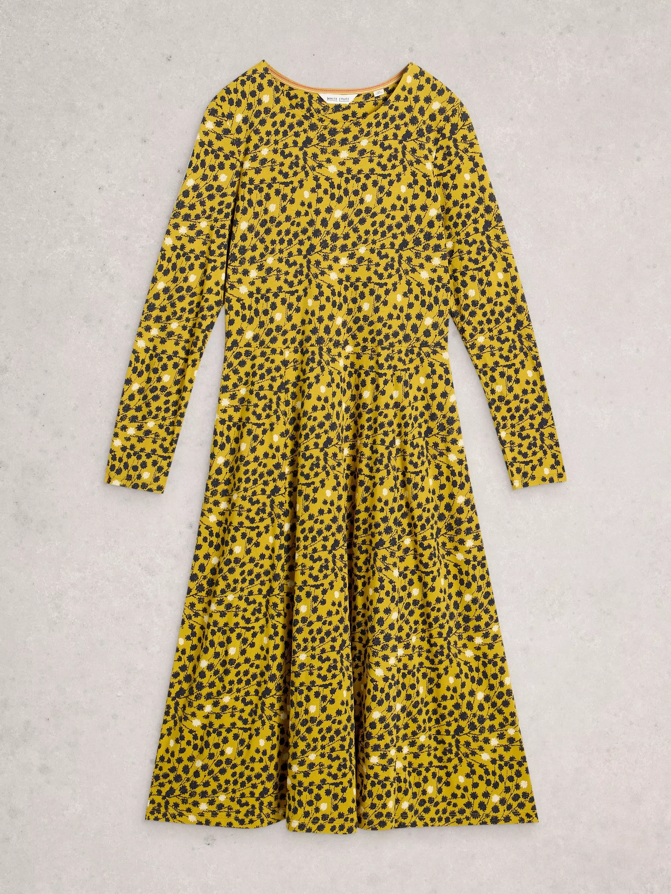 Madeline Cew Neck Jersey Midi Dress 6 Madeline Cew Neck Jersey Midi Dress