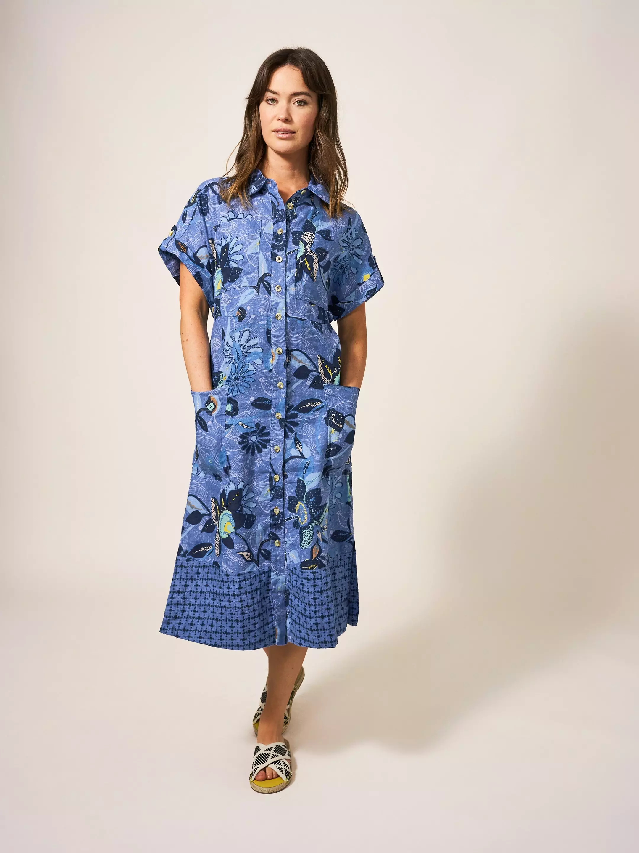 Reno Linen Shirt Dress 4 Reno Linen Shirt Dress