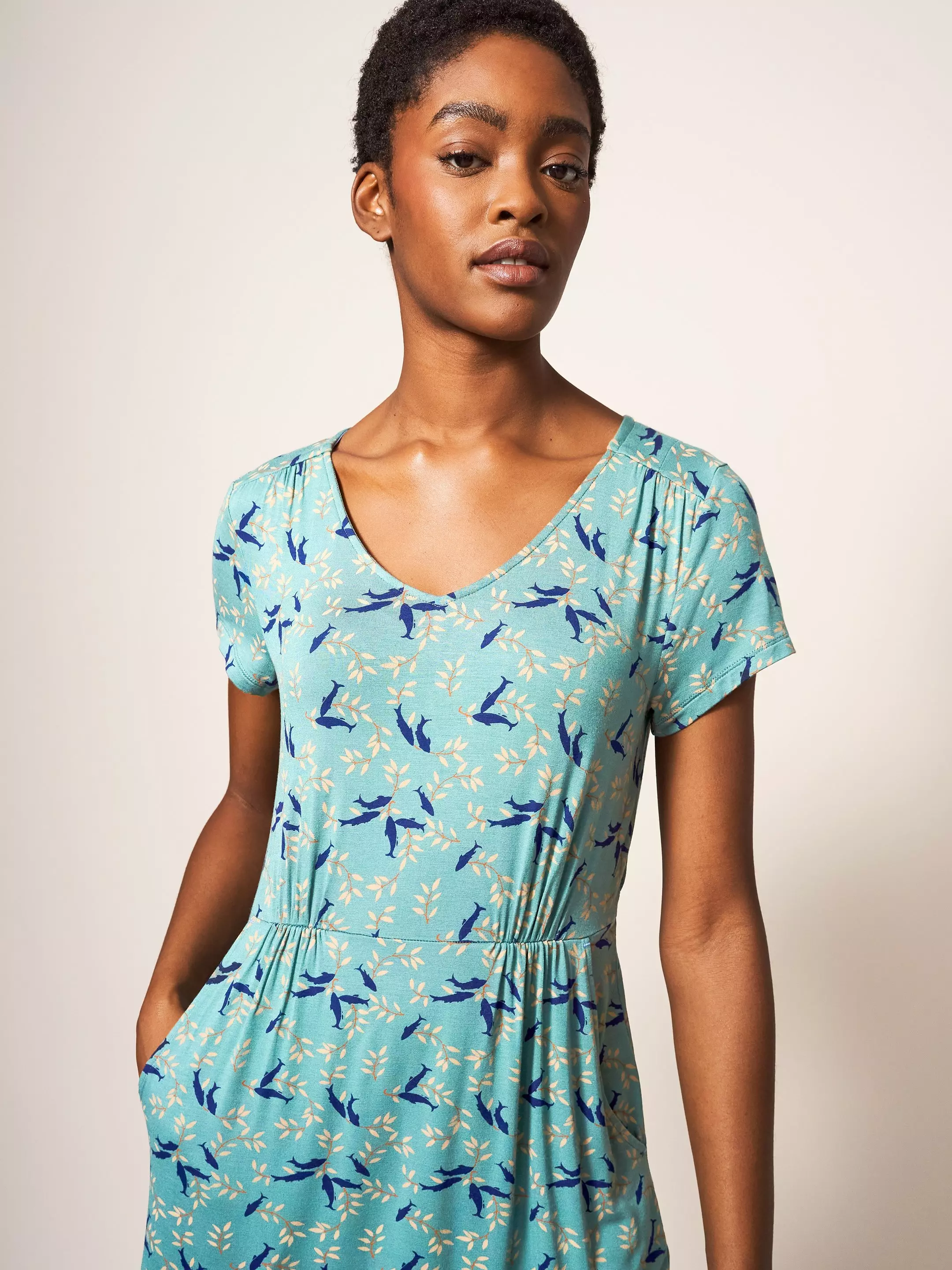 Tallie Jersey V Neck Dress 4 Tallie Jersey V Neck Dress
