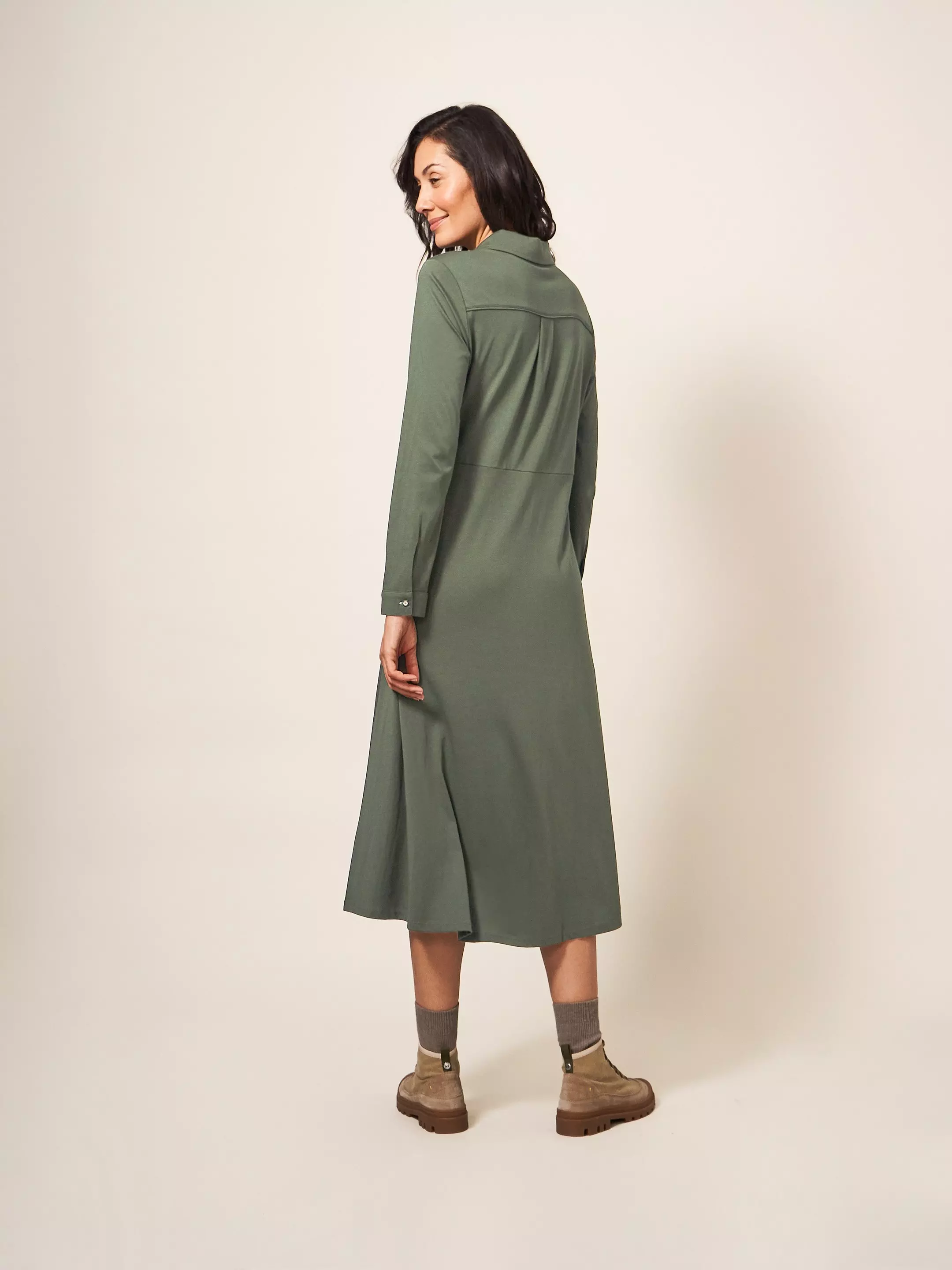 Jane Jersey Shirt Dress 5 Jane Jersey Shirt Dress