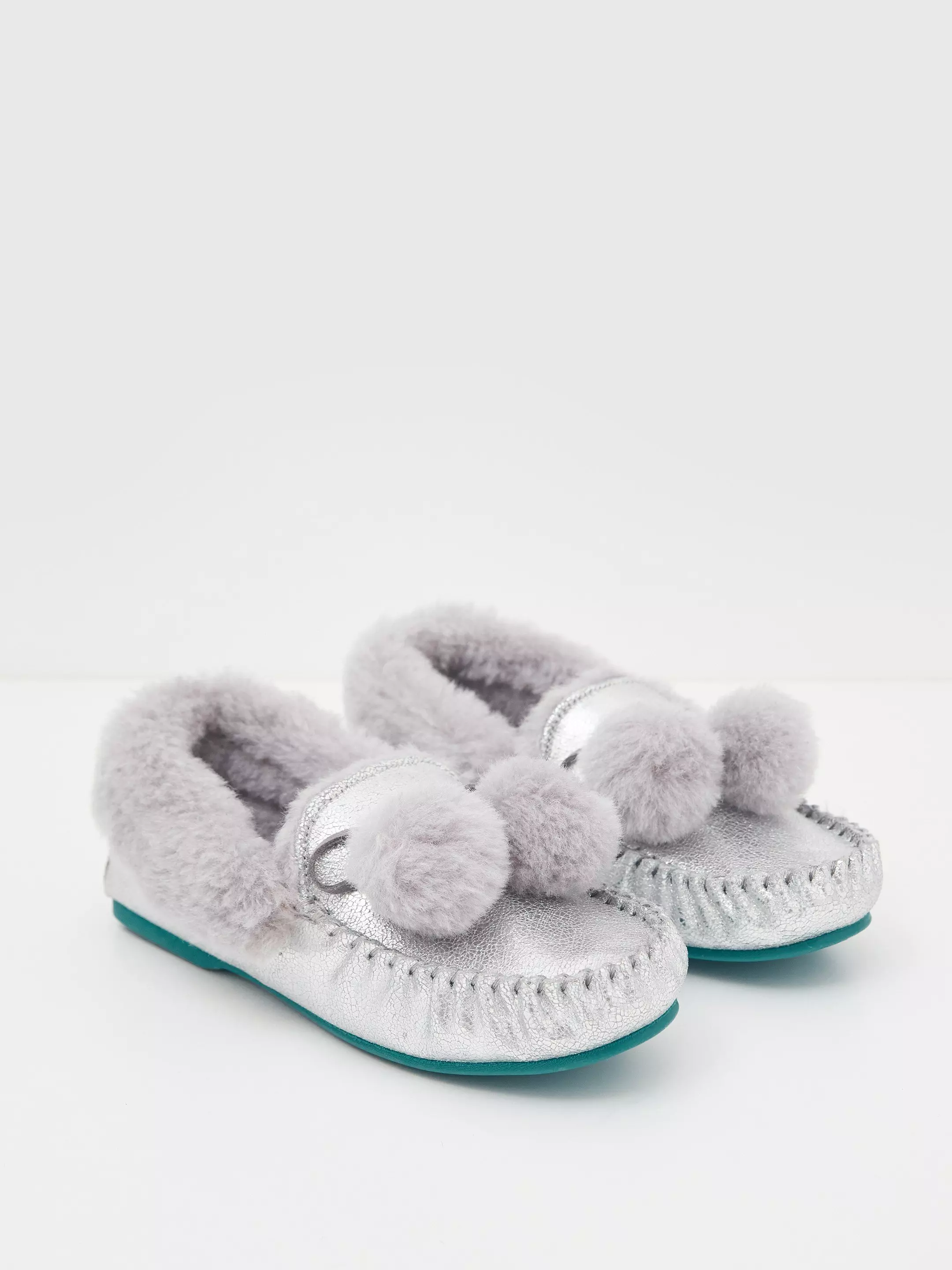 Suede and Shearling Moccasin 3 Suede and Shearling Moccasin