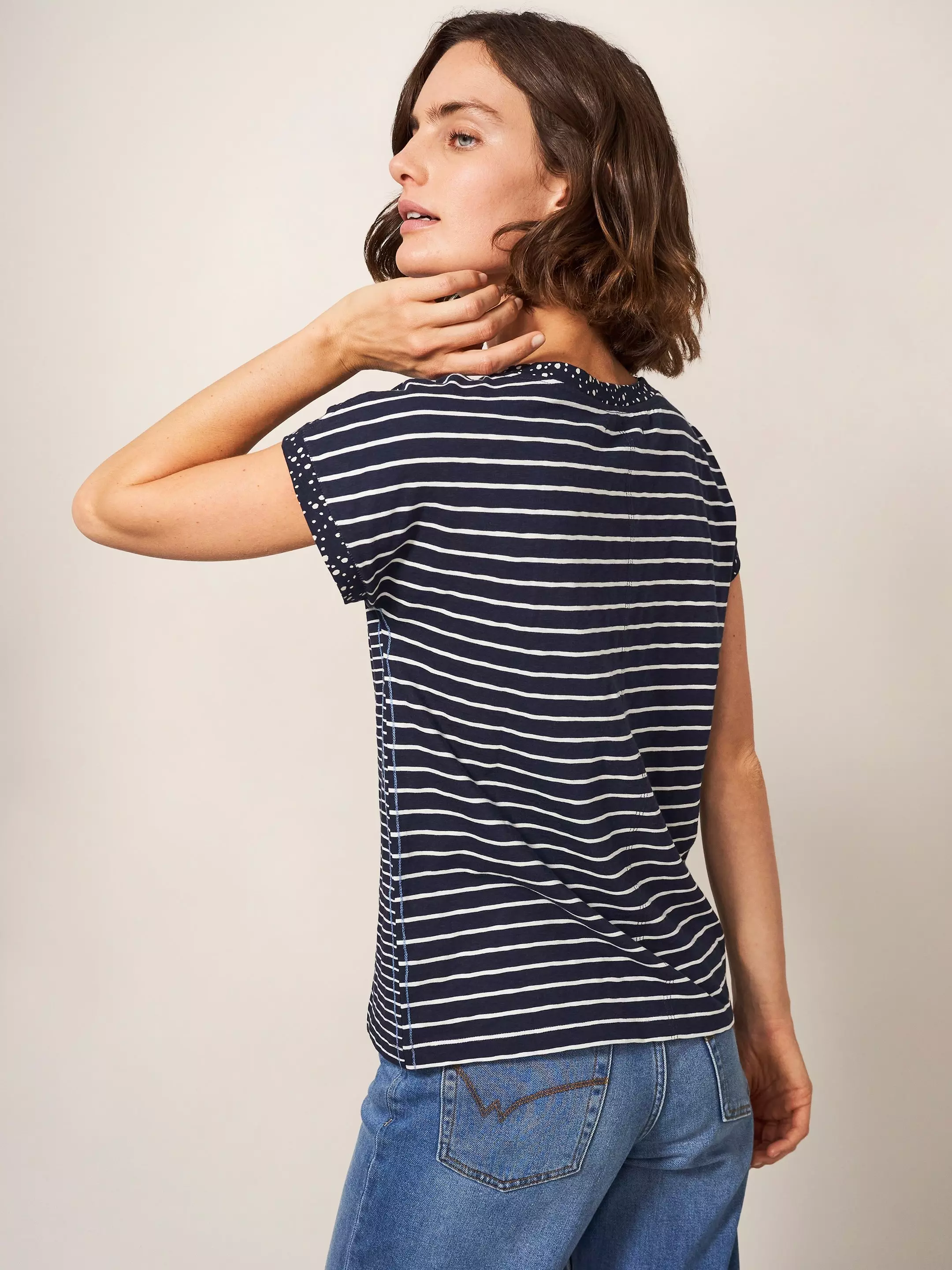 Nelly Notch Neck Tee 5 Nelly Notch Neck Tee