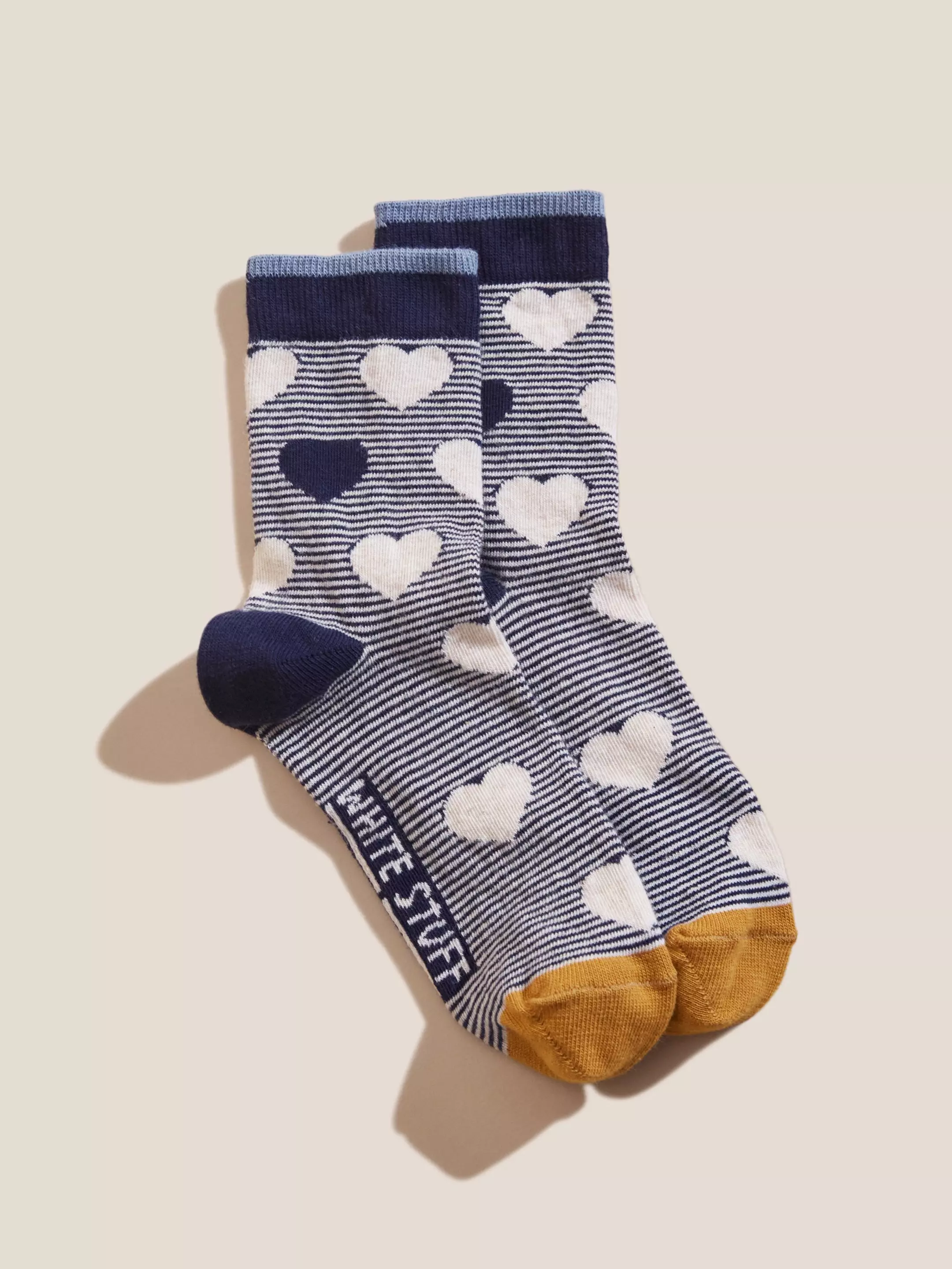 Heart Stripe Socks