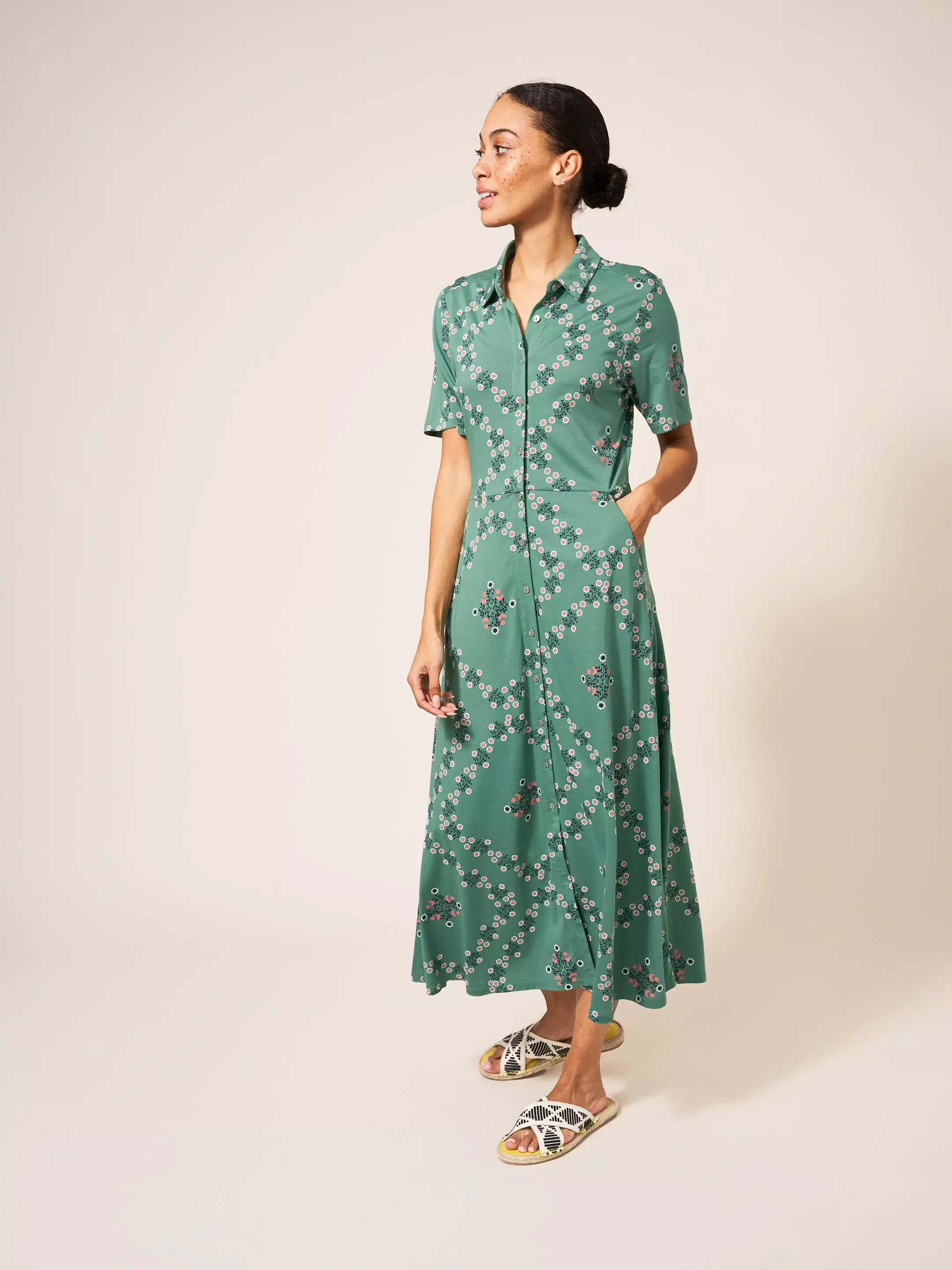 Rua Jersey Short Sleeve Shirt Dress 3 Rua Jersey Short Sleeve Shirt Dress