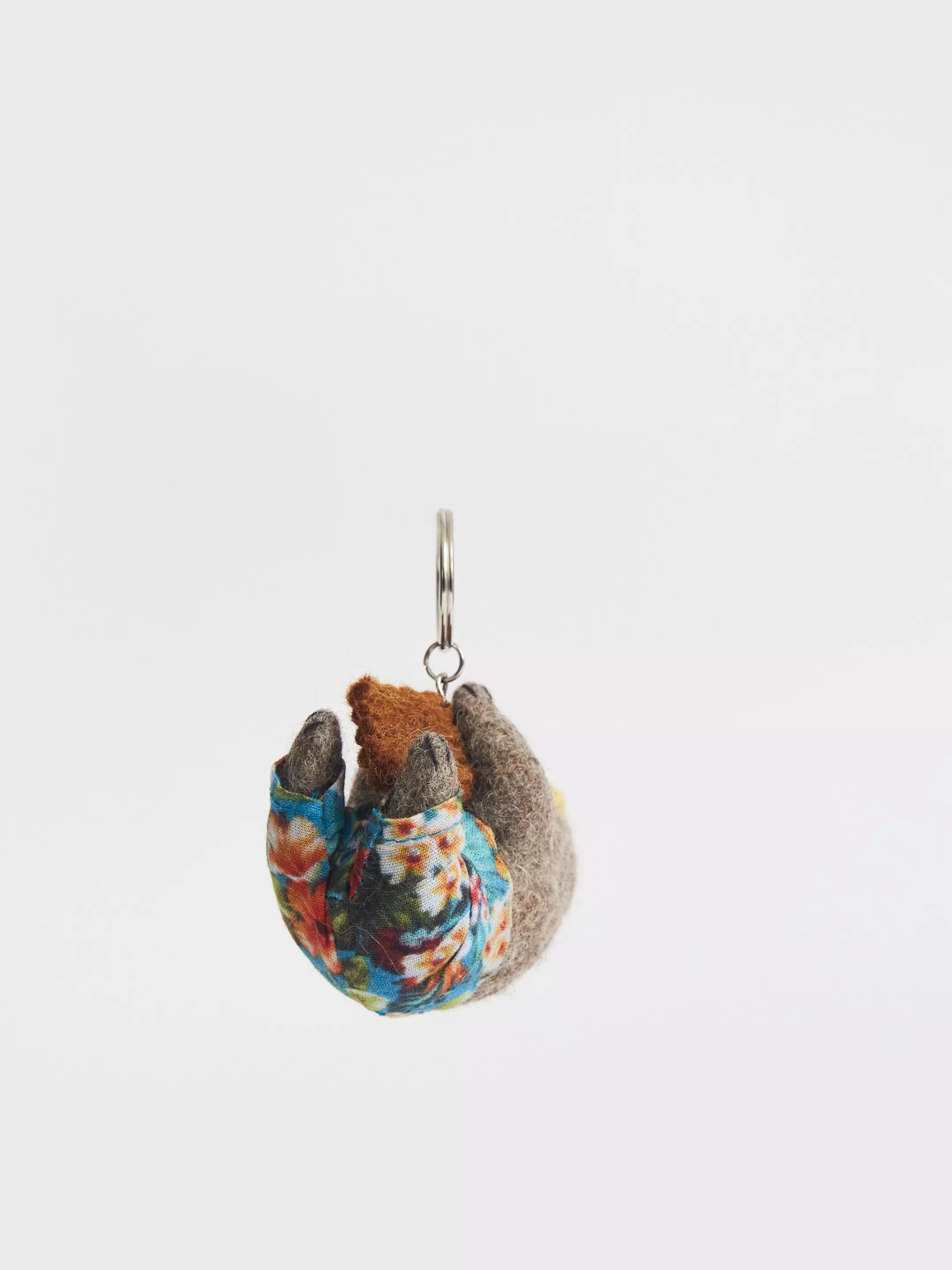 Hawaiian Sloth Keyring 3 Hawaiian Sloth Keyring