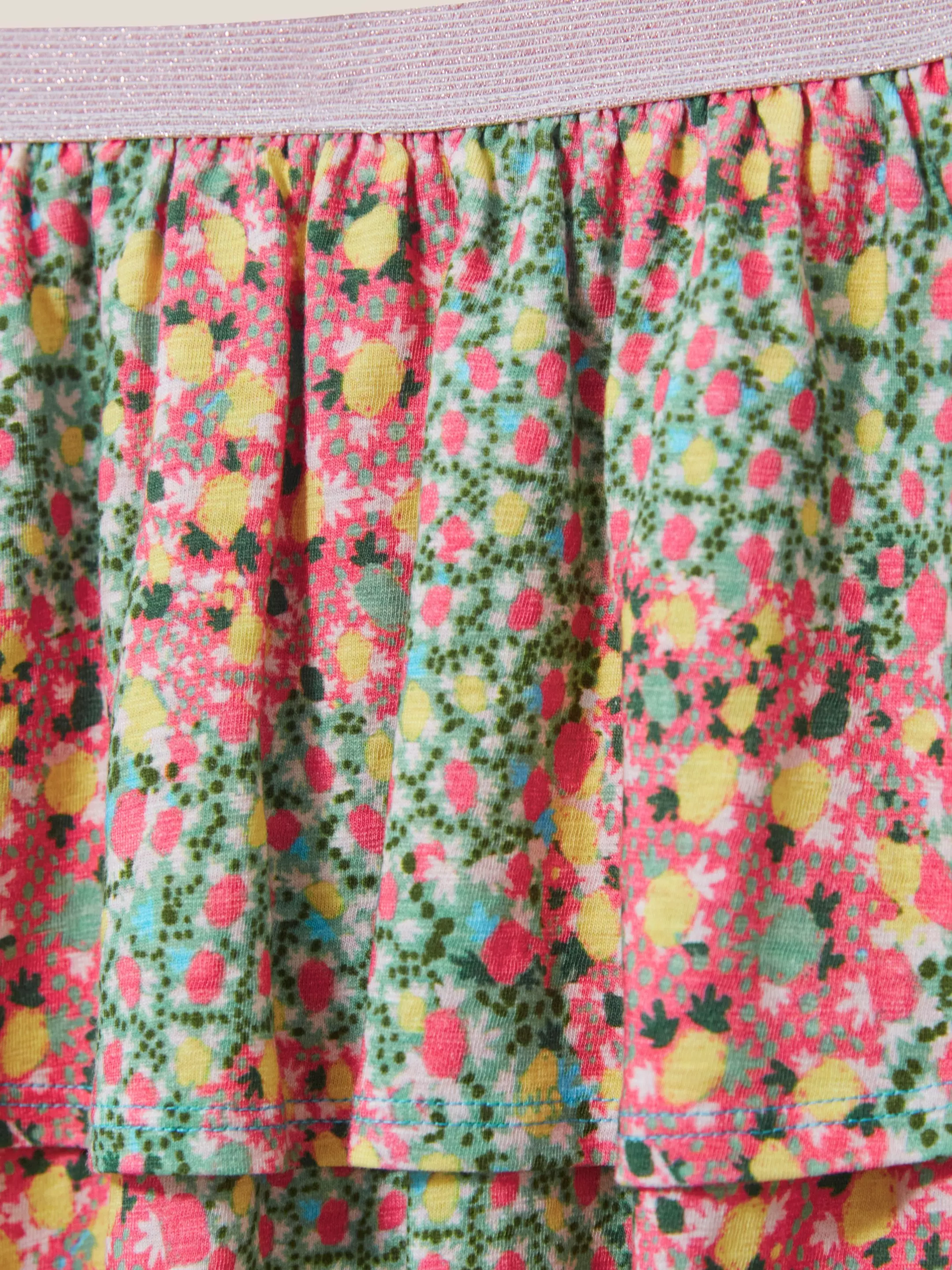 India Printed Tiered Skirt 6 India Printed Tiered Skirt