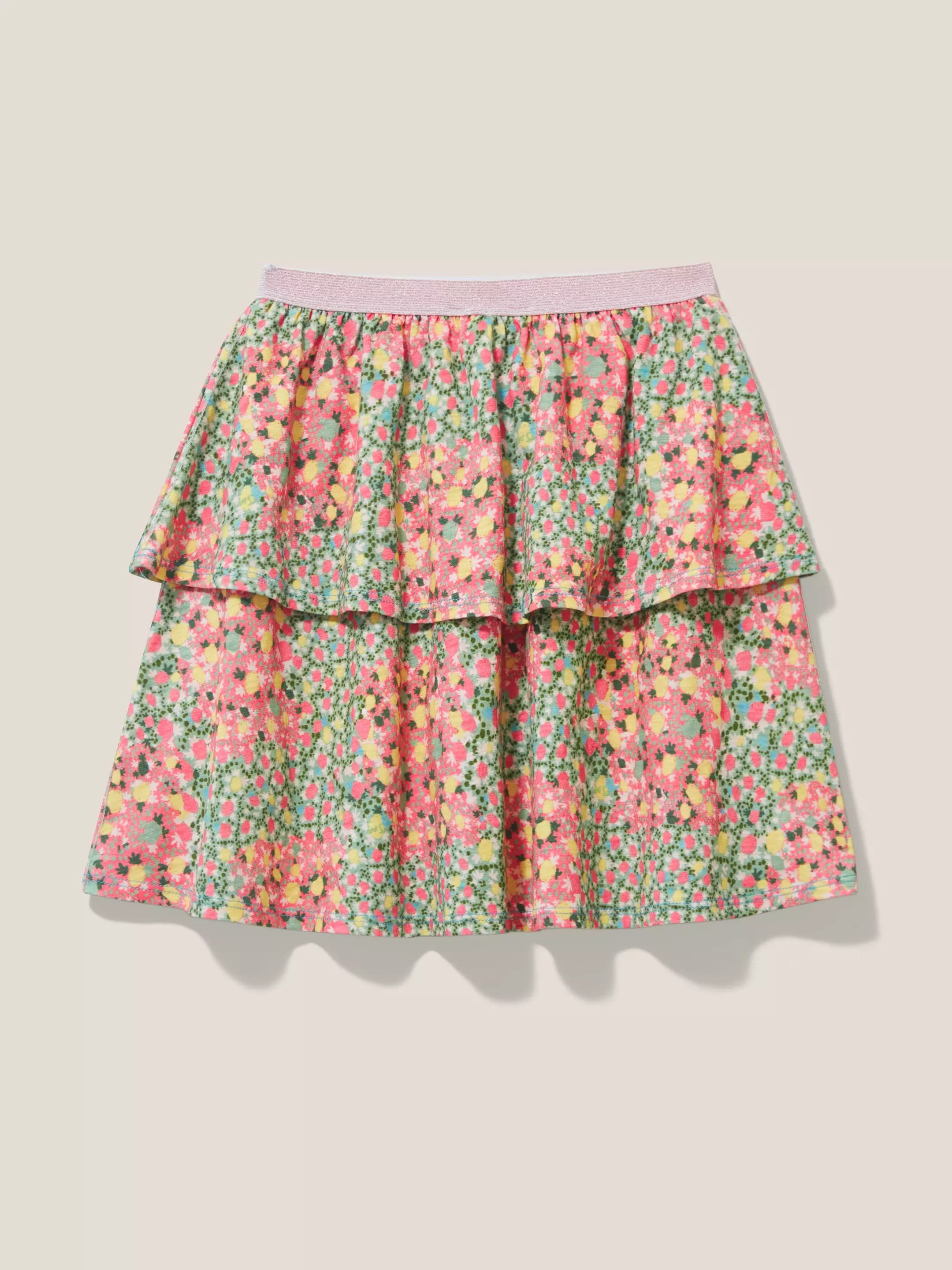 India Printed Tiered Skirt 7 India Printed Tiered Skirt